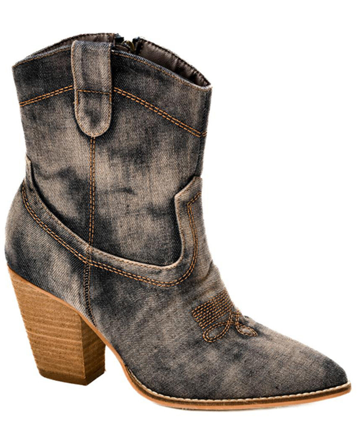 Women's Hey Girl by Corkys Friends in Low Places Western Booties - Rou