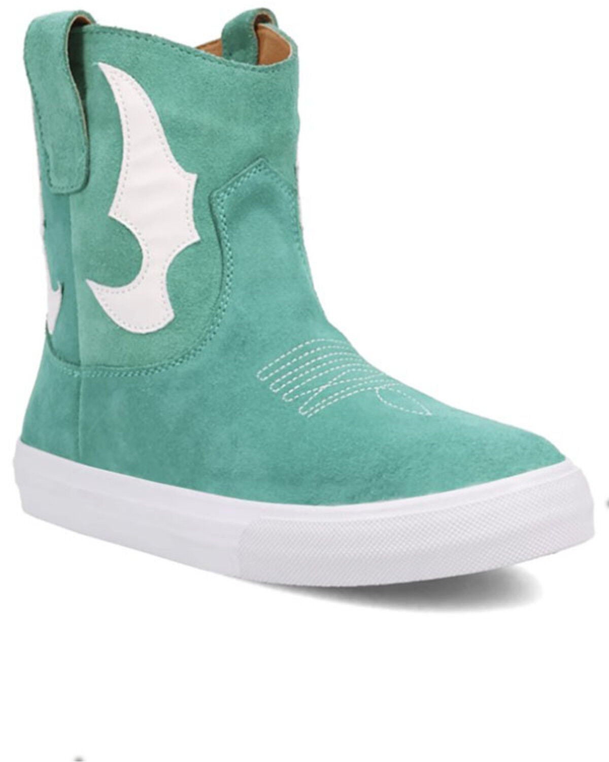 Women's Dingo Ollie Suede Casual Boots - Round Toe