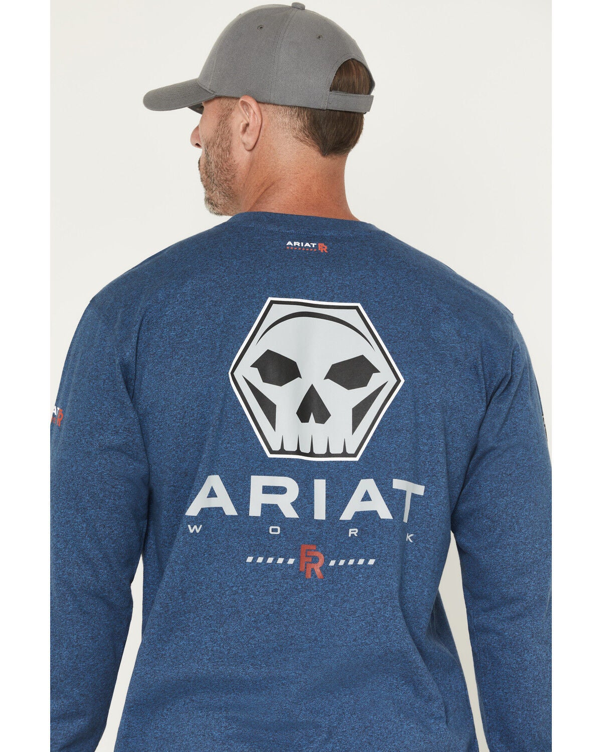 Men's Ariat FR Air Bolt Long Sleeve Graphic Work Shirt