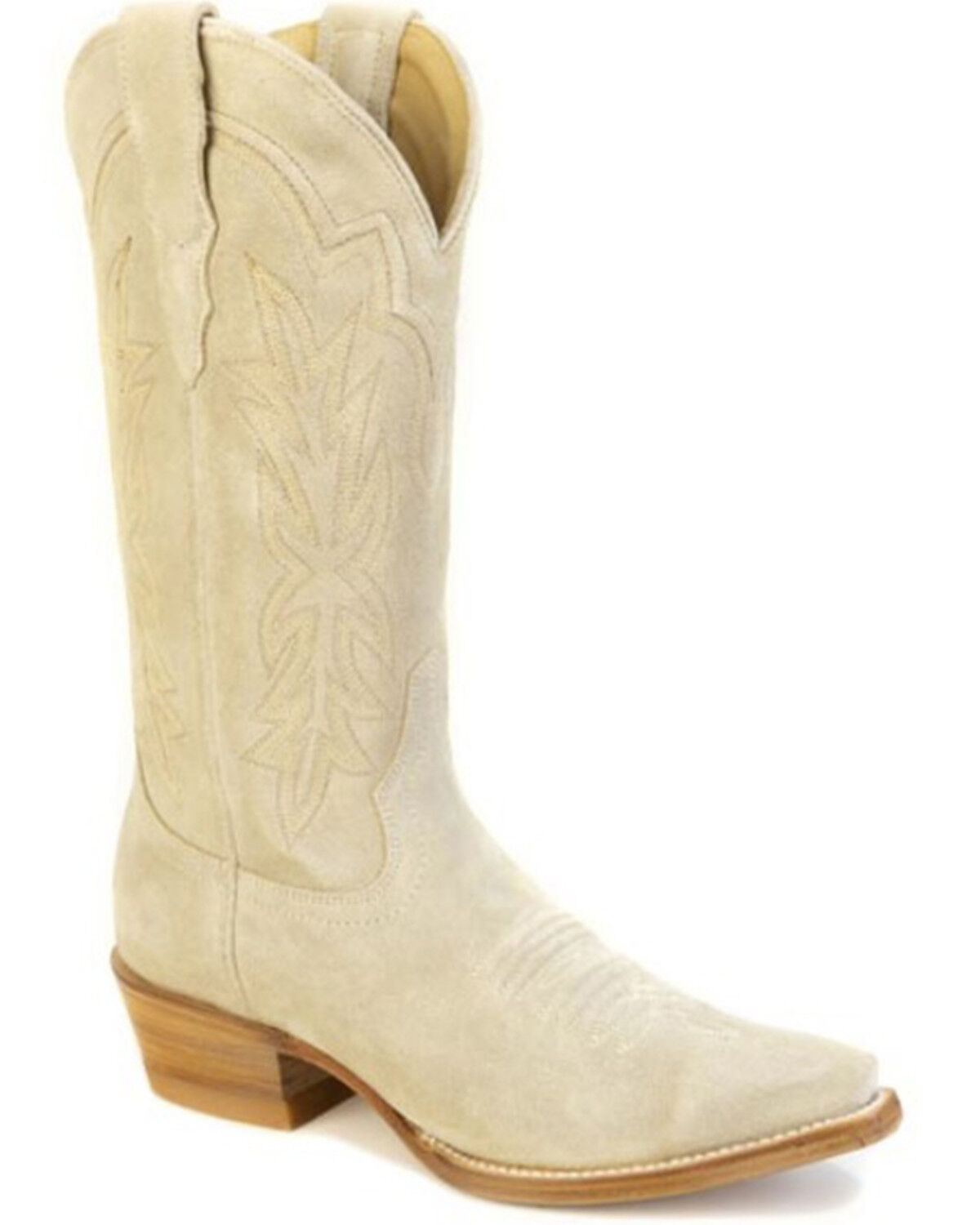 Women's Stetson Casey Suede Western Boots - Snip Toe
