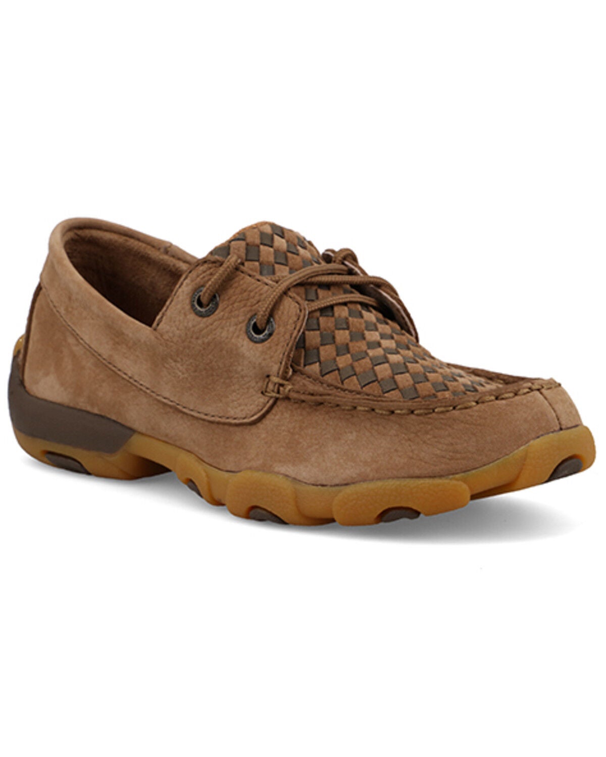 Boys' Twisted X Boat Shoe Driving Mocs