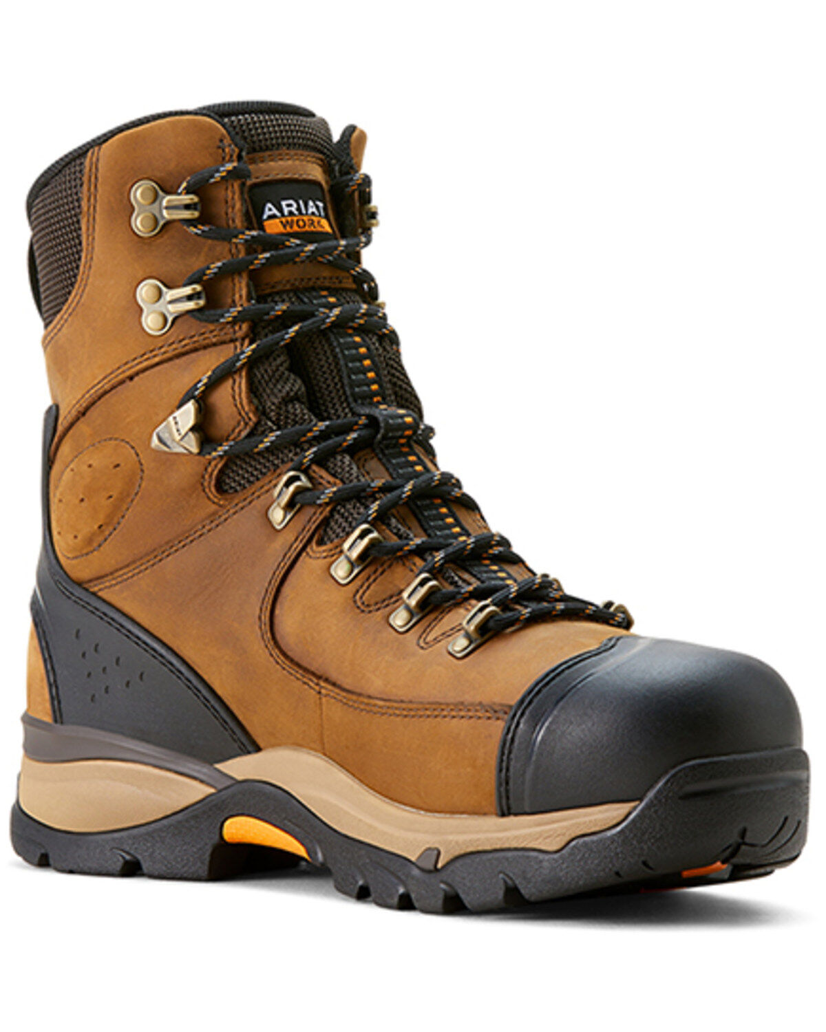 Men's Ariat 8" Endeavor Waterproof Work Boots - Carbon Toe