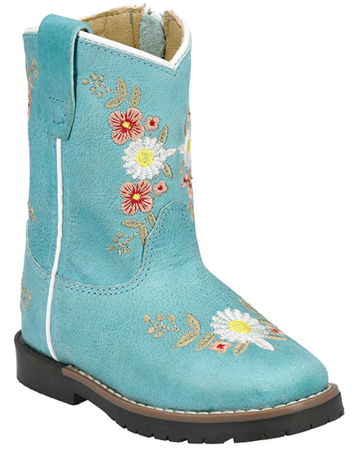 Girls' Smoky Mountain Toddler Autry Western Boots - Broad Square Toe