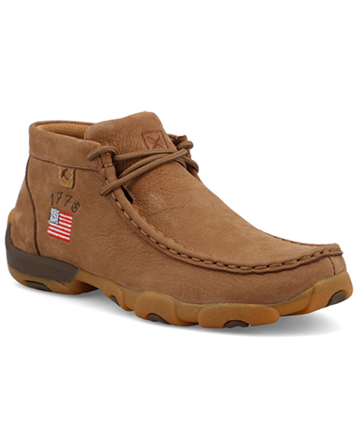 Boys' Twisted X Patriotic Chukka Driving Casual Shoes - Moc Toe