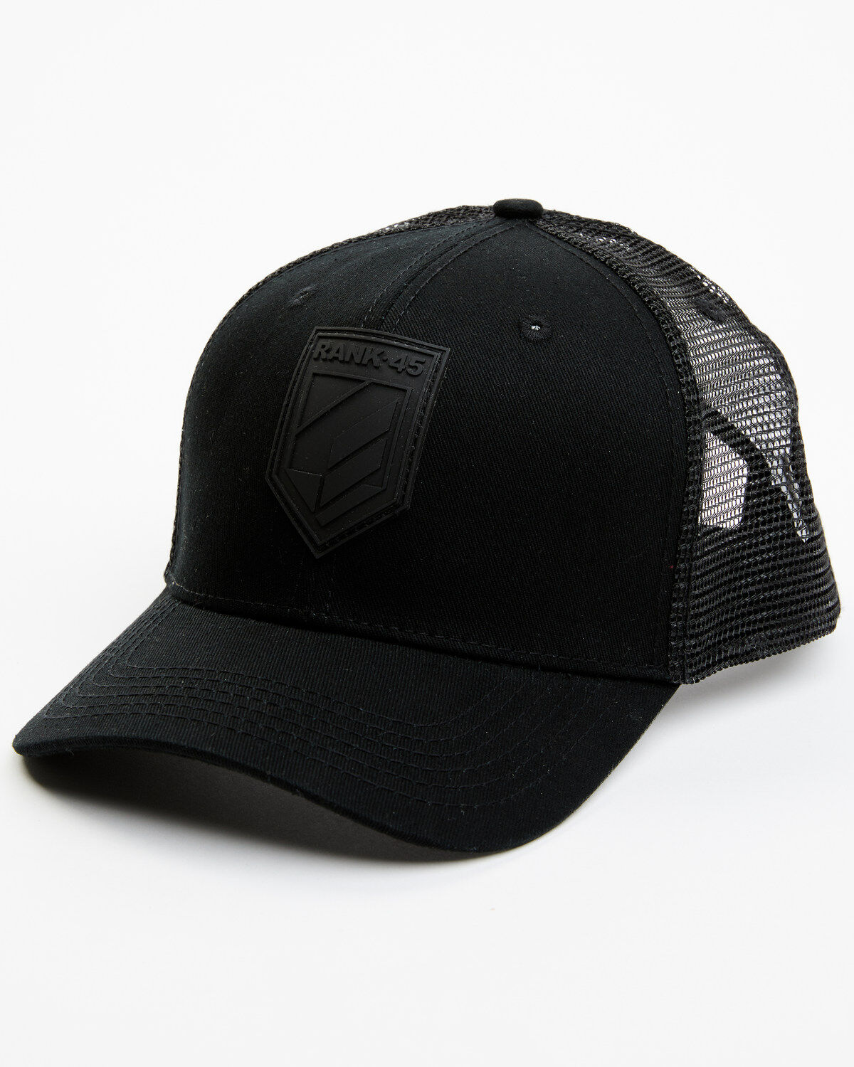 Men's RANK 45 Logo Patch Mesh Back Ball Cap