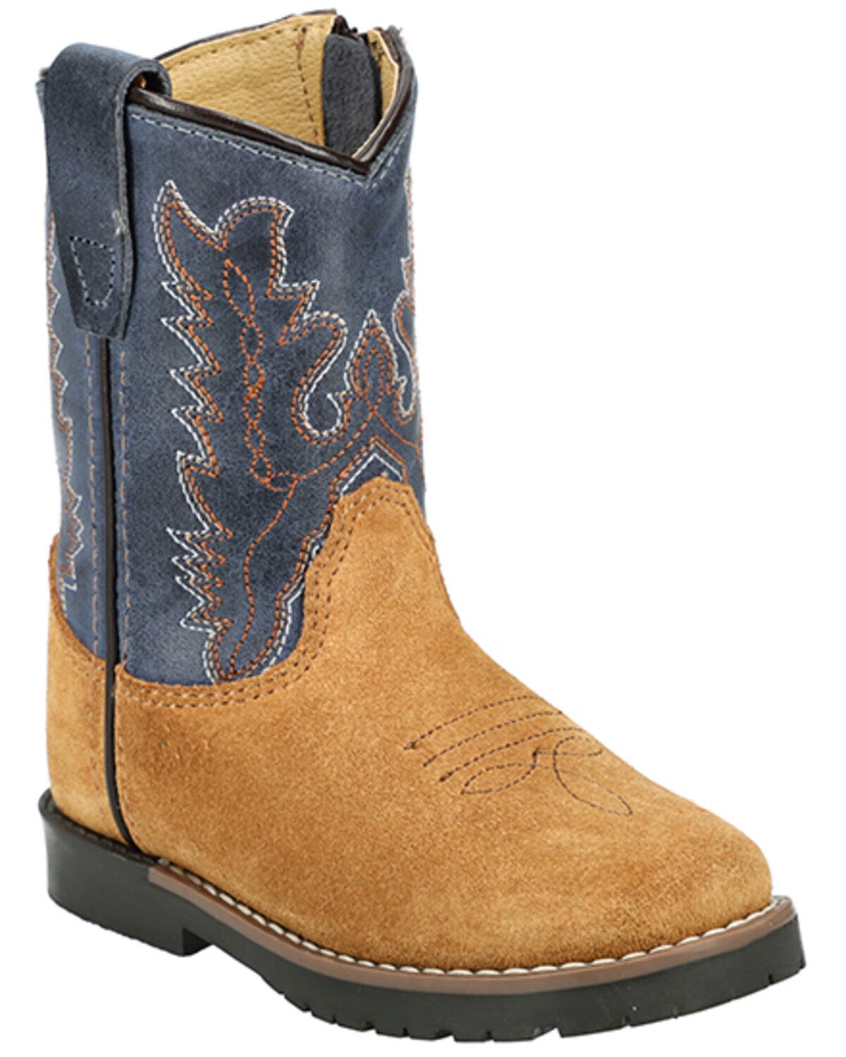 Boys' Smoky Mountain Toddler Autry Western Boots - Broad Square Toe