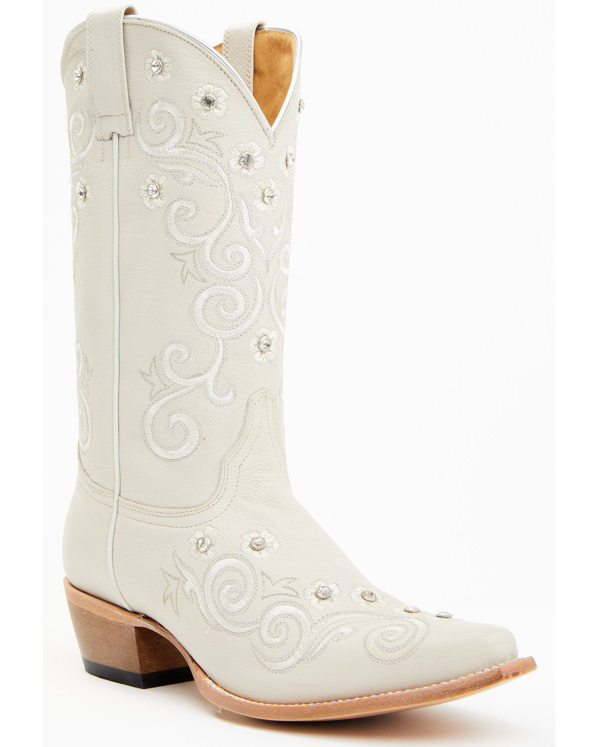 Women's Shyanne Victoria Hueso Studded Stitched Western Boots - Snip T