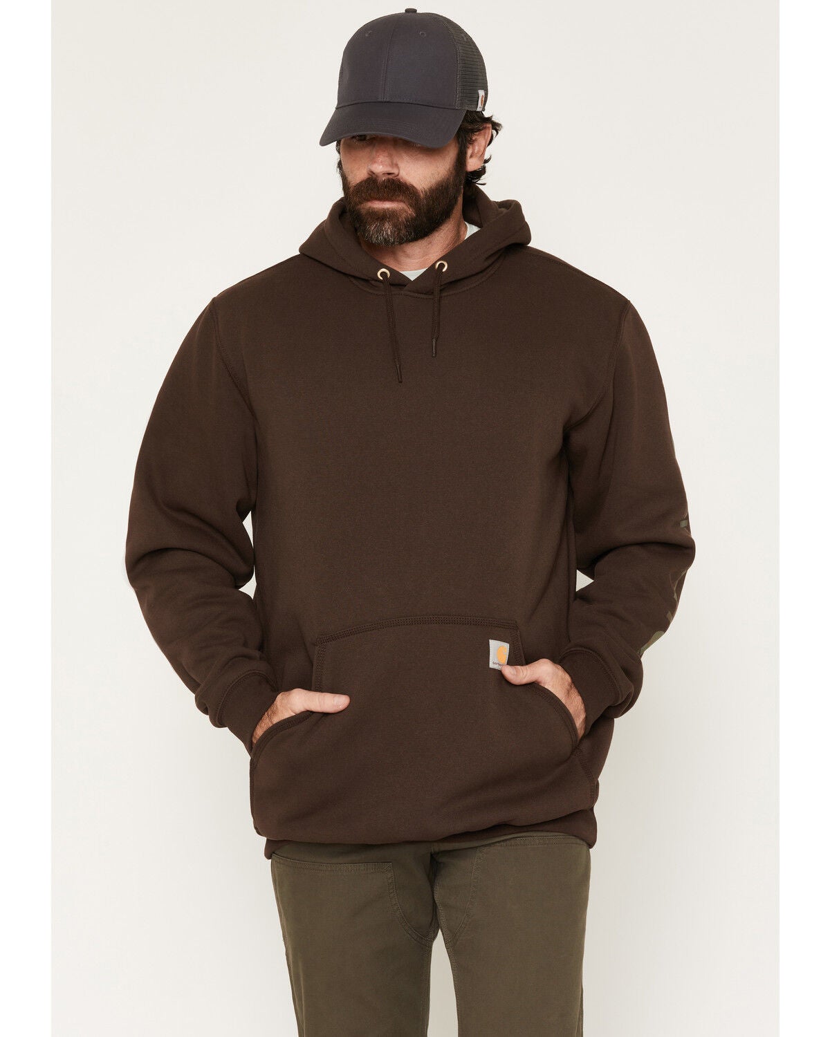 Men's Carhartt Logo Graphic Hooded Work Sweatshirt