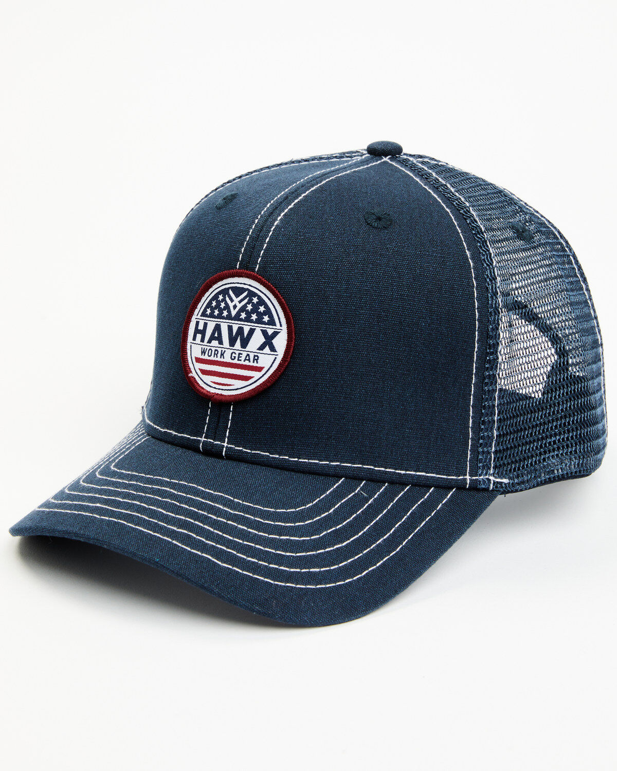 Men's Hawx Stars & Stripes Logo Patch Ball Cap
