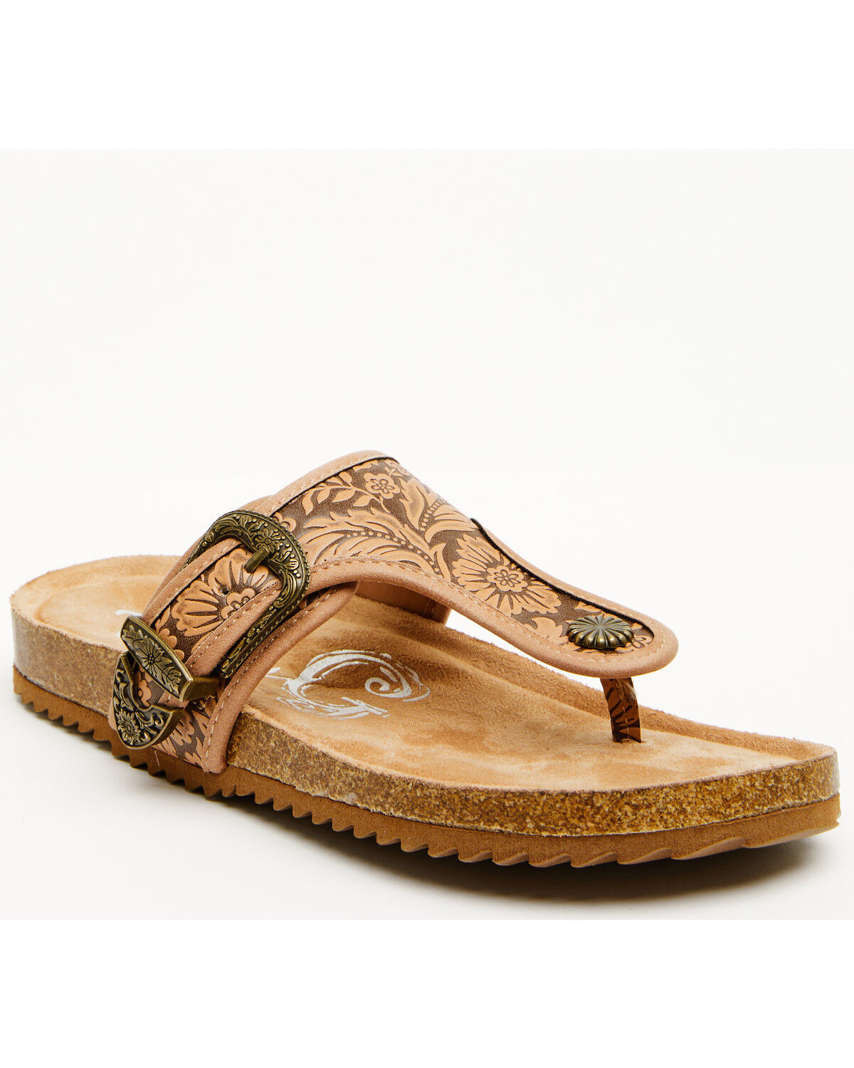 Women's Very G Texas Embossed Sandals