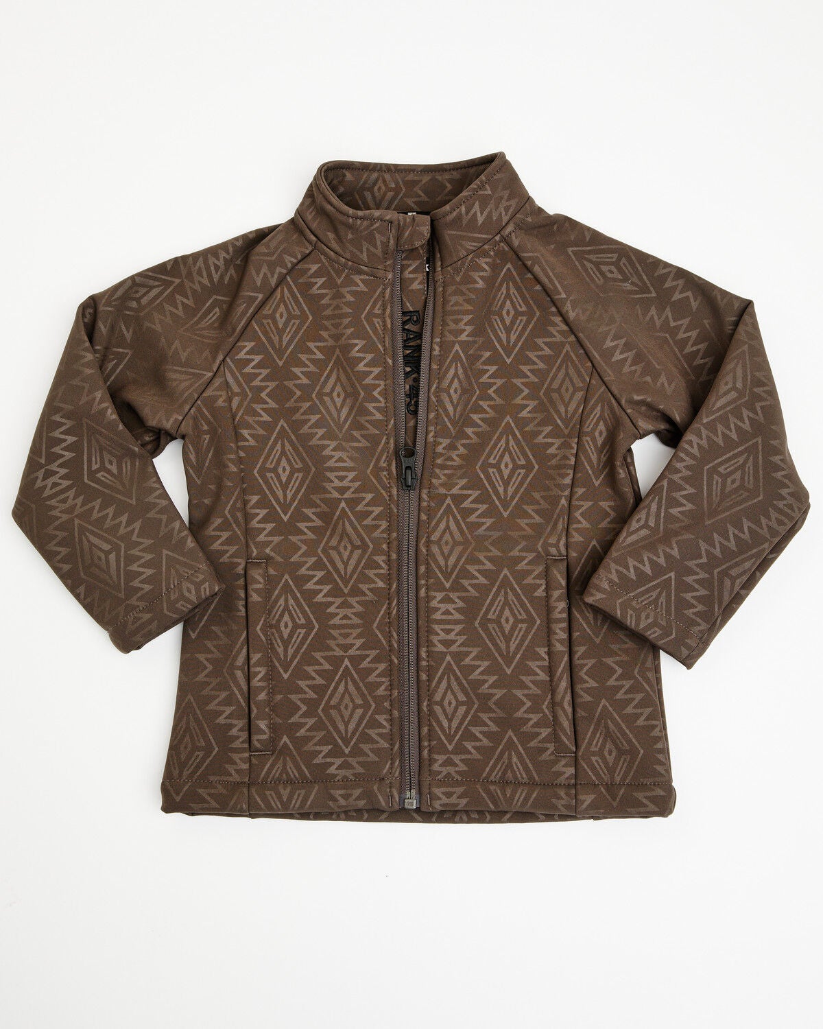 Boys' RANK 45 Toddler Buck Southwestern Print Softshell Jacket