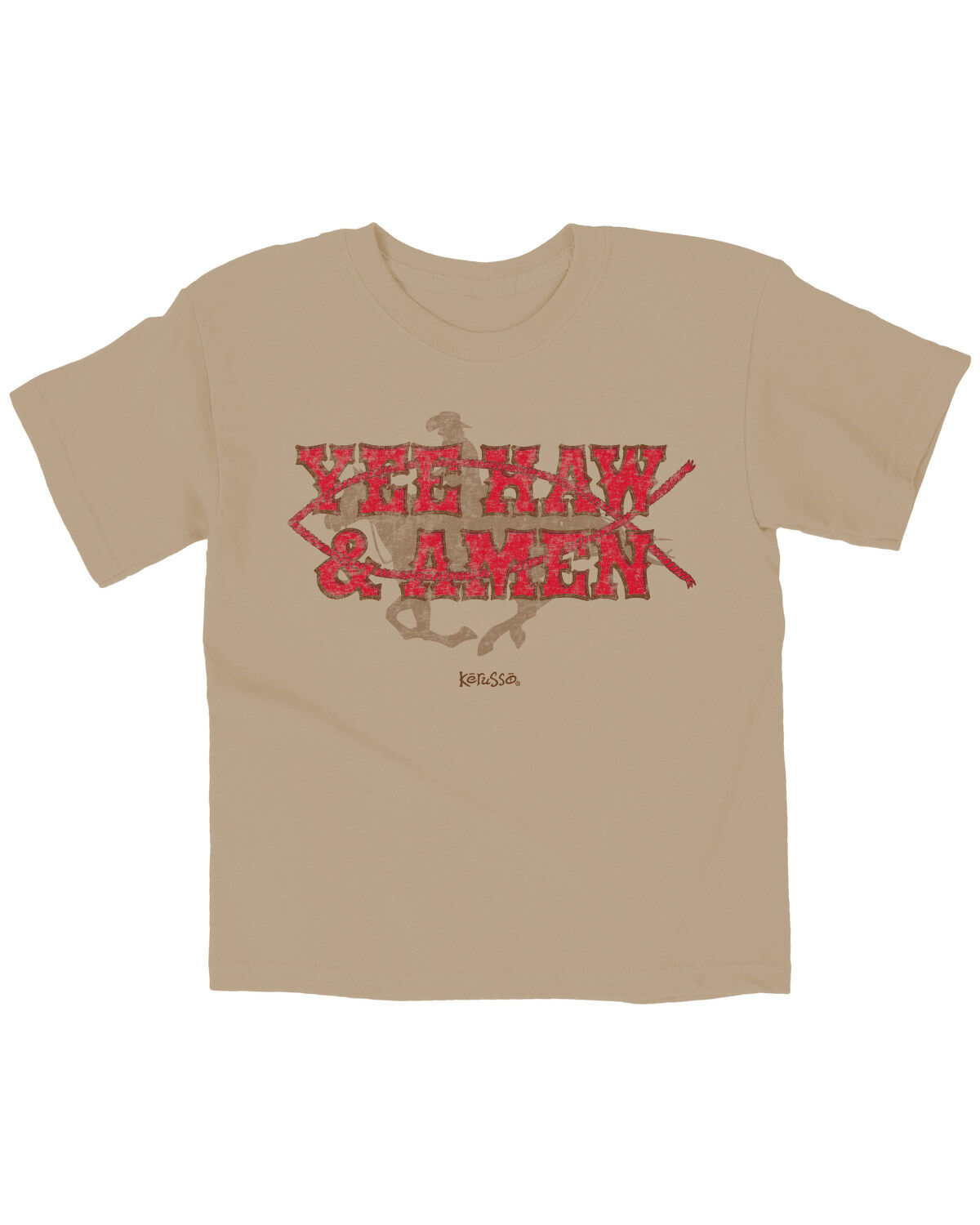 Boys' Kerusso Yee Haw & Amen Short Sleeve Graphic Tee