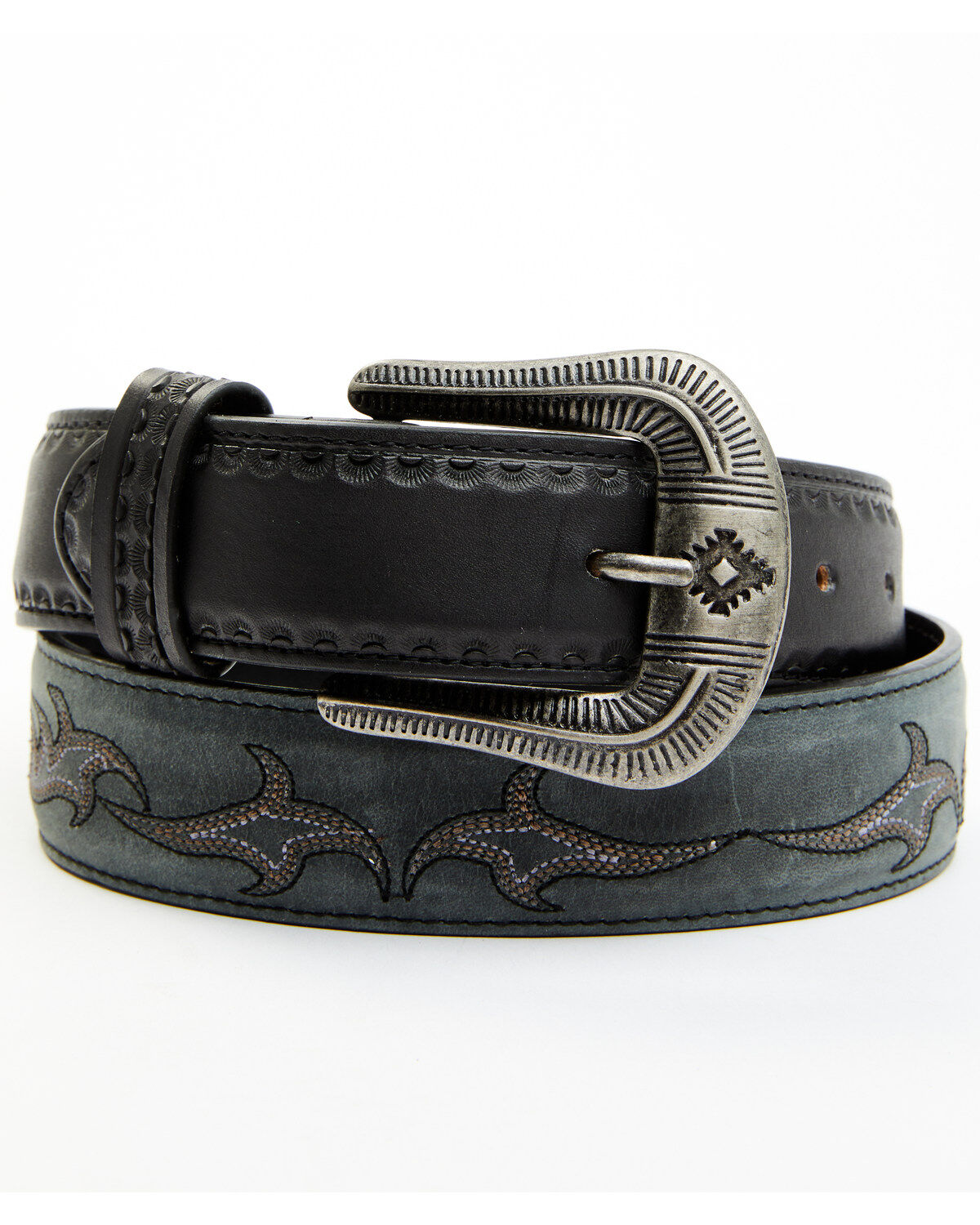 Men's Moonshine Spirit Mad Cat Western Leather Belt
