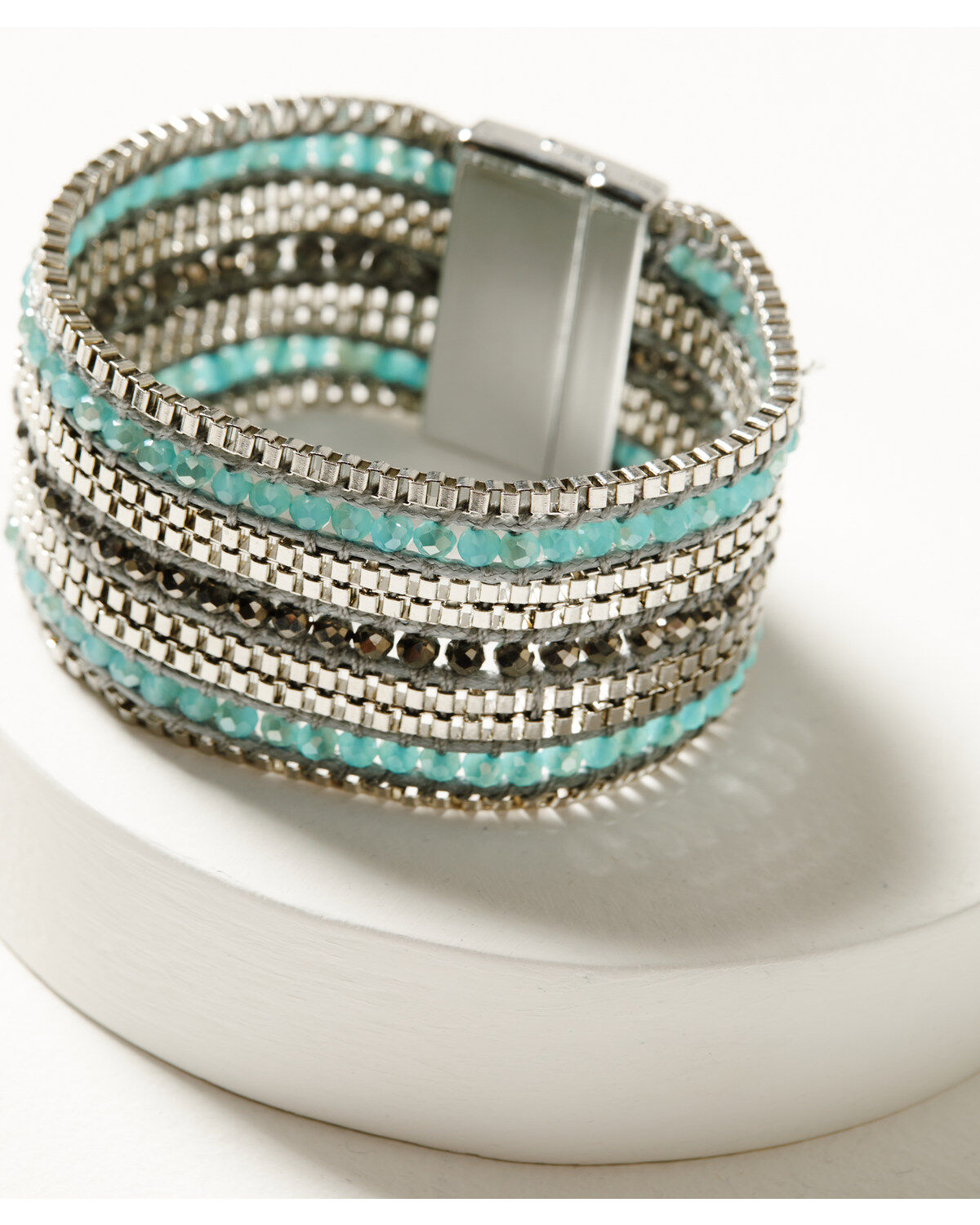 Women's Shyanne Magnetic Beaded Layer Bracelet
