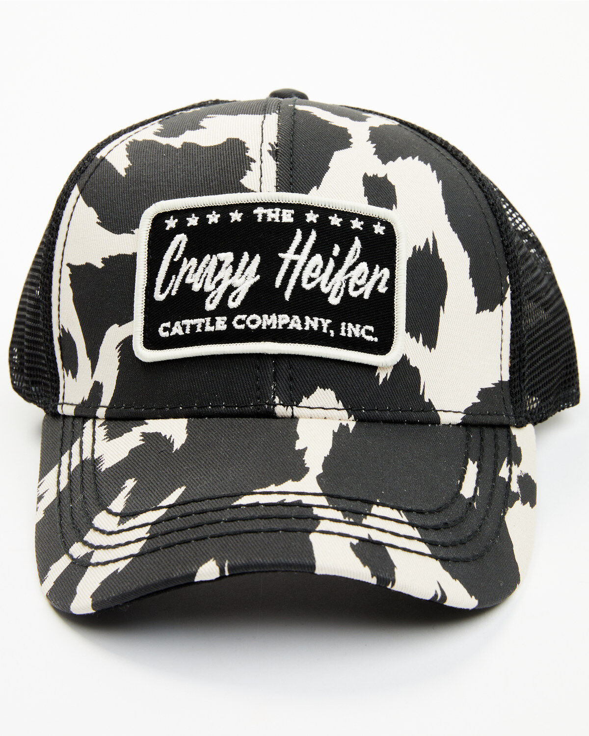 Women's Idyllwind Crazy Heifer Cow Print Baseball Cap