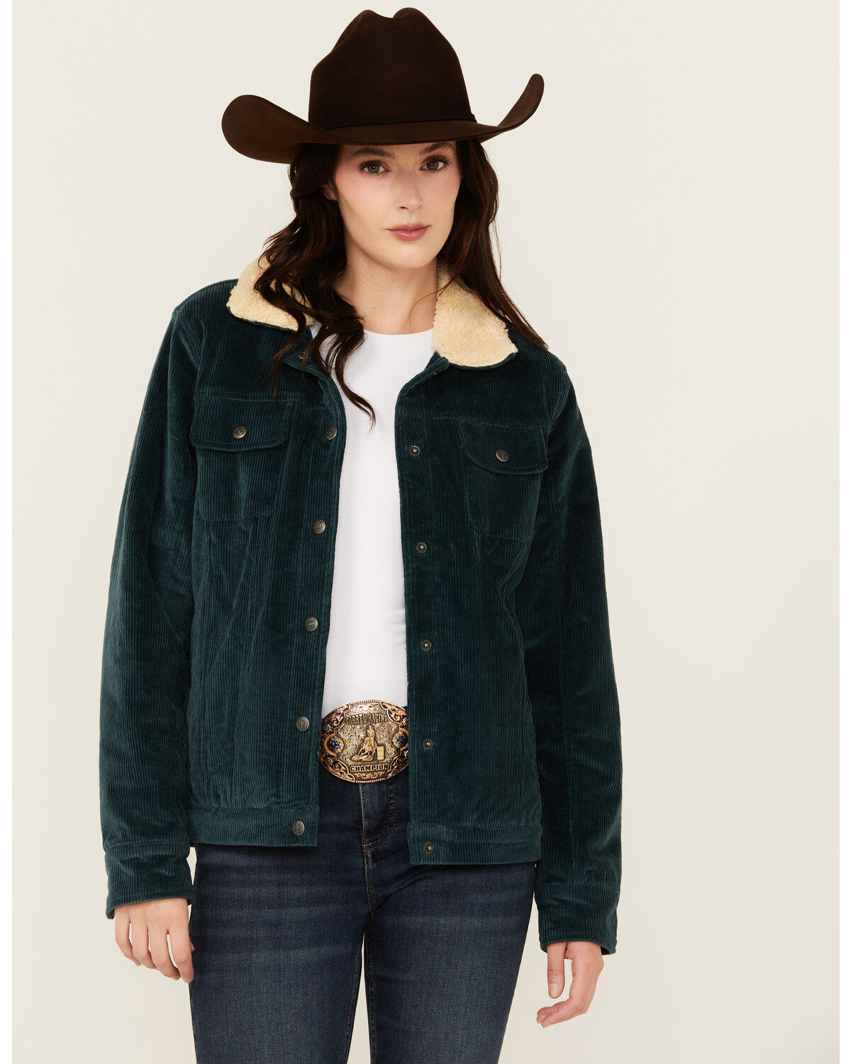 Women's Outback Trading Co Georgia Sherpa Lined Corduroy Jacket