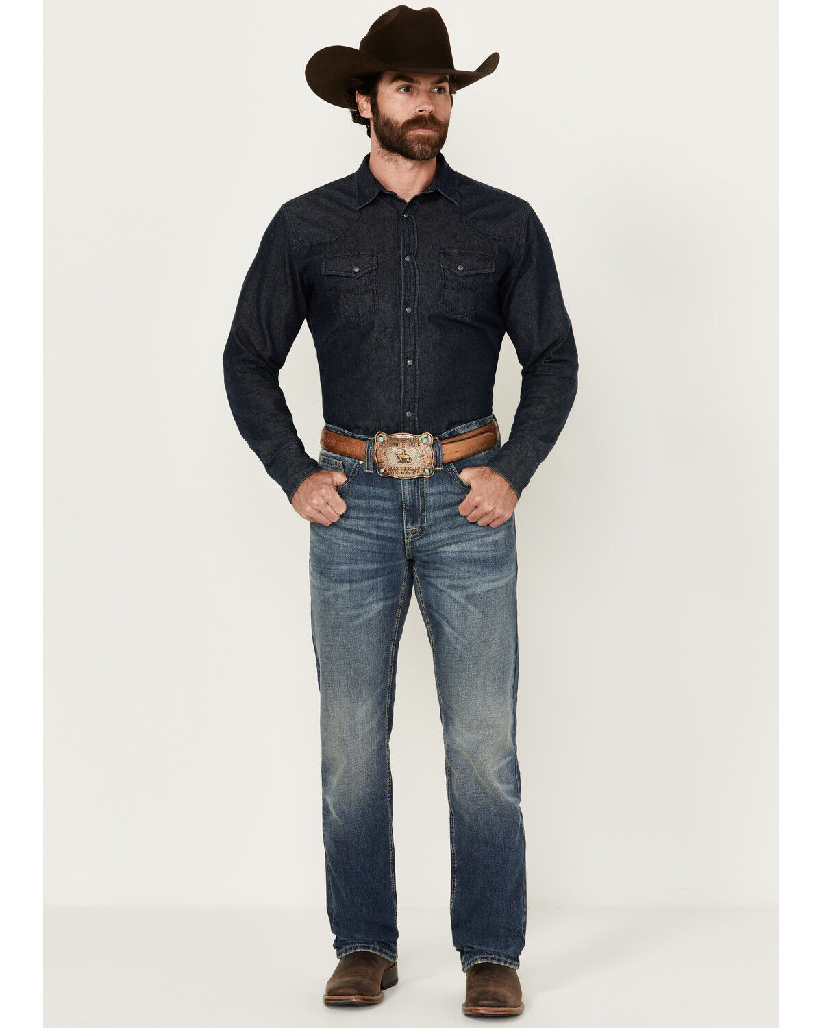 Men's Cody James Jackson Slim Straight Rigid Denim Jeans