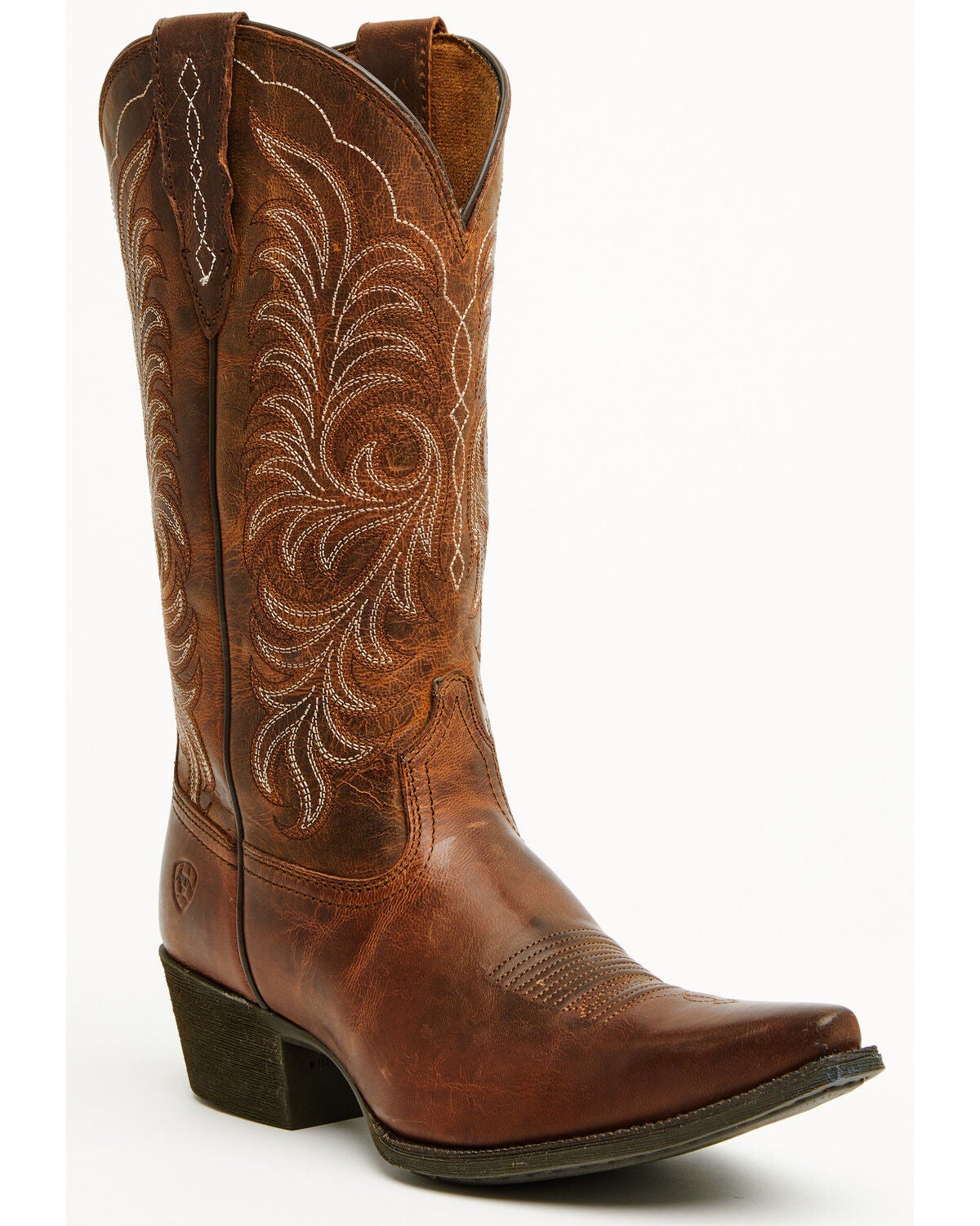 Women's Ariat Heritage X StretchFit Western Boots - Snip Toe