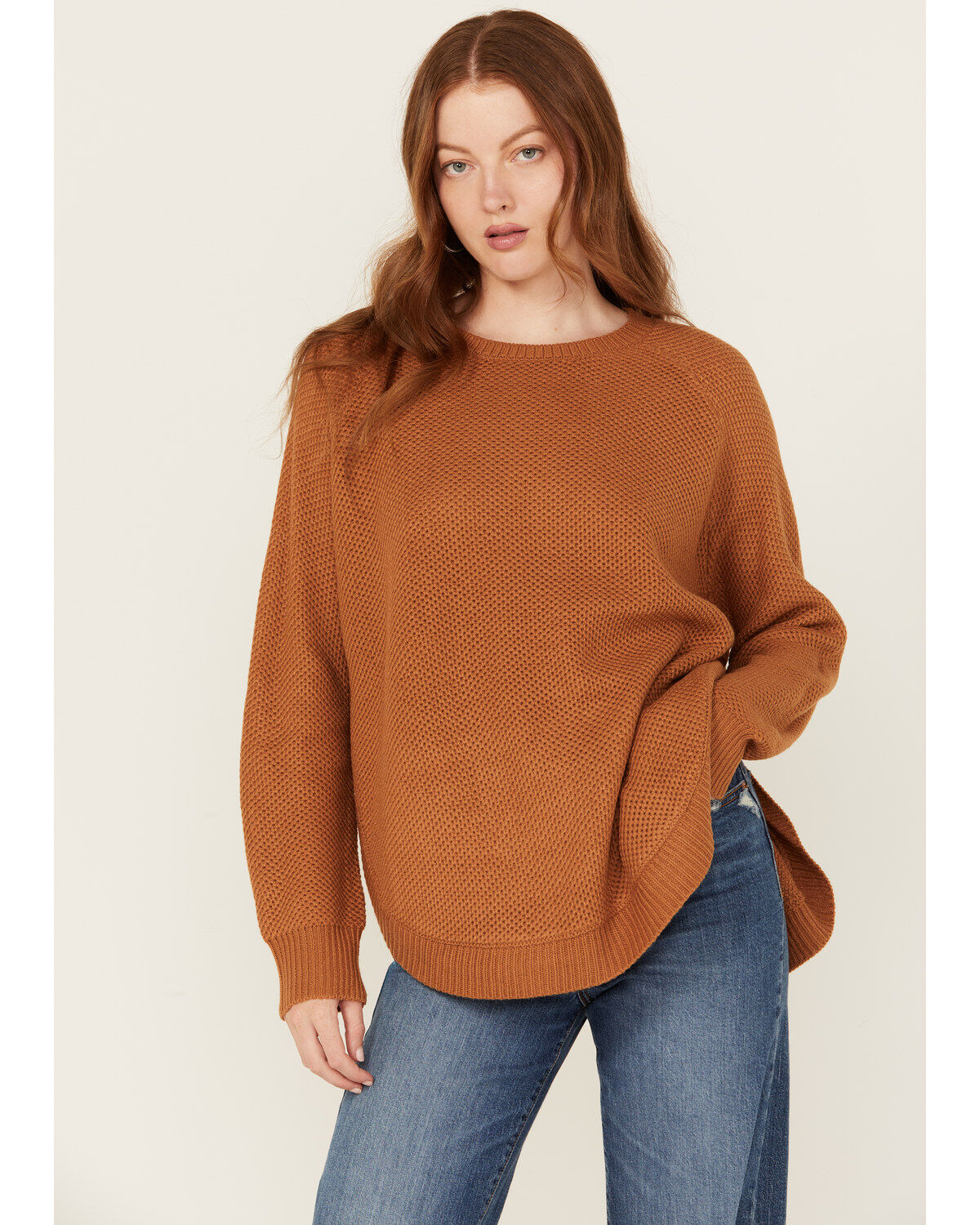 Women's Cotton & Rye Round Bottom Sweater