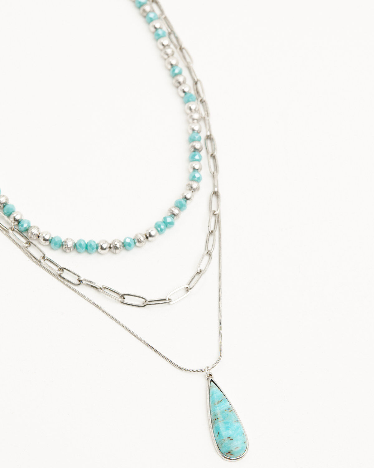 Women's Shyanne Ridge Canyon Turquoise Layered Necklace