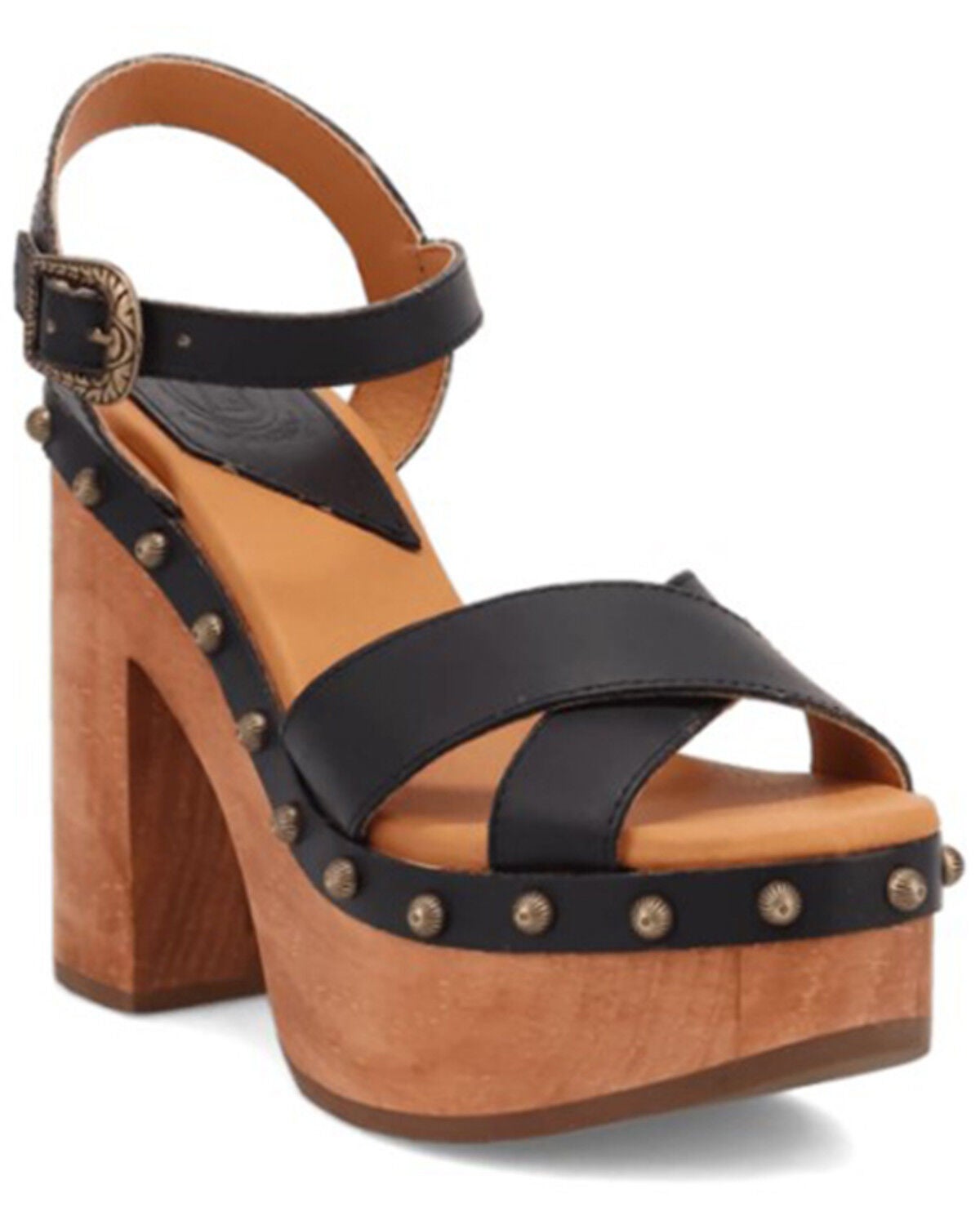 Women's Dingo Lotus Wooden Sandals