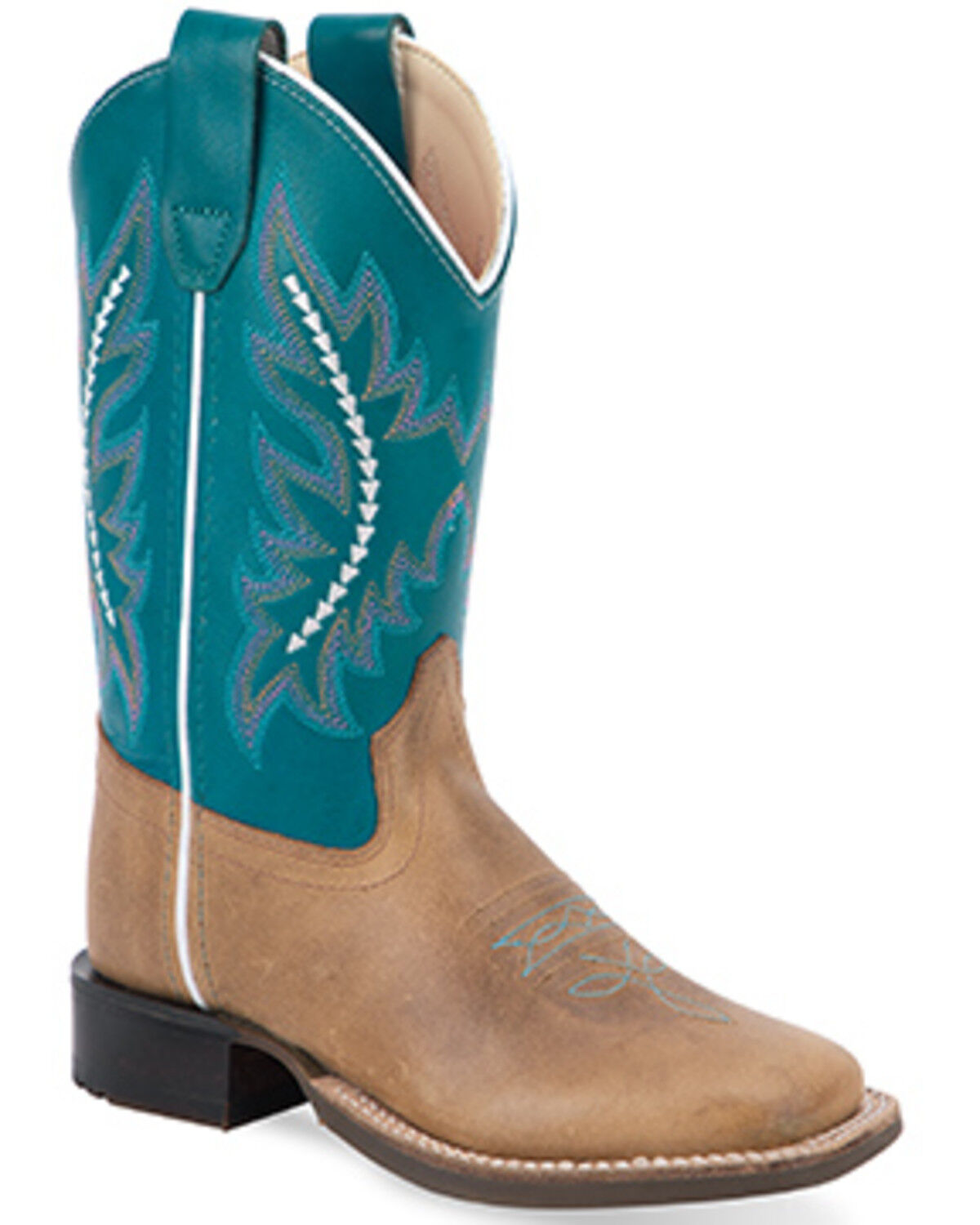 Girls' Old West Western Boots - Broad Square Toe