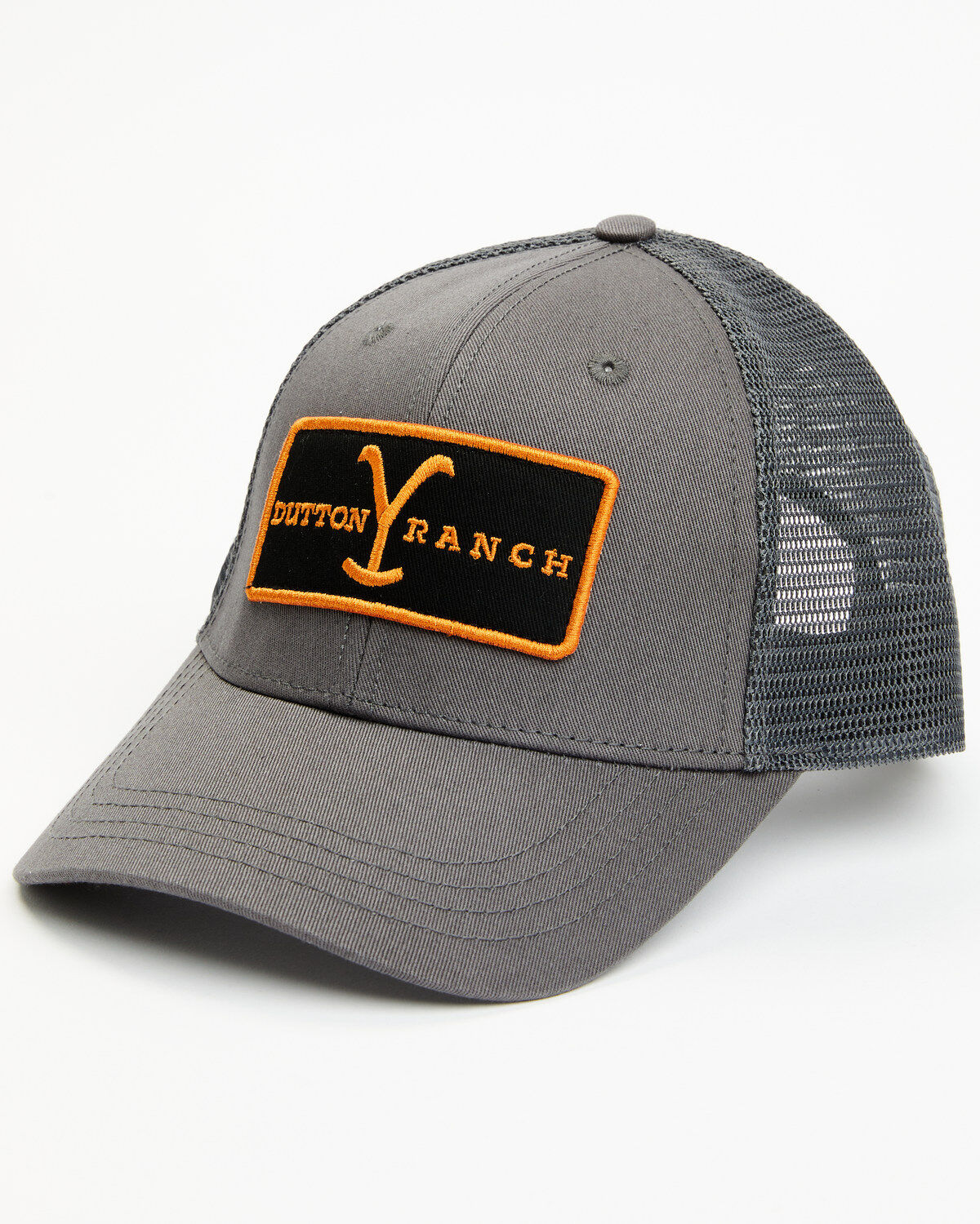 Men's Yellowstone Paramount Network's Dutton Ranch Logo Patch Ball Cap