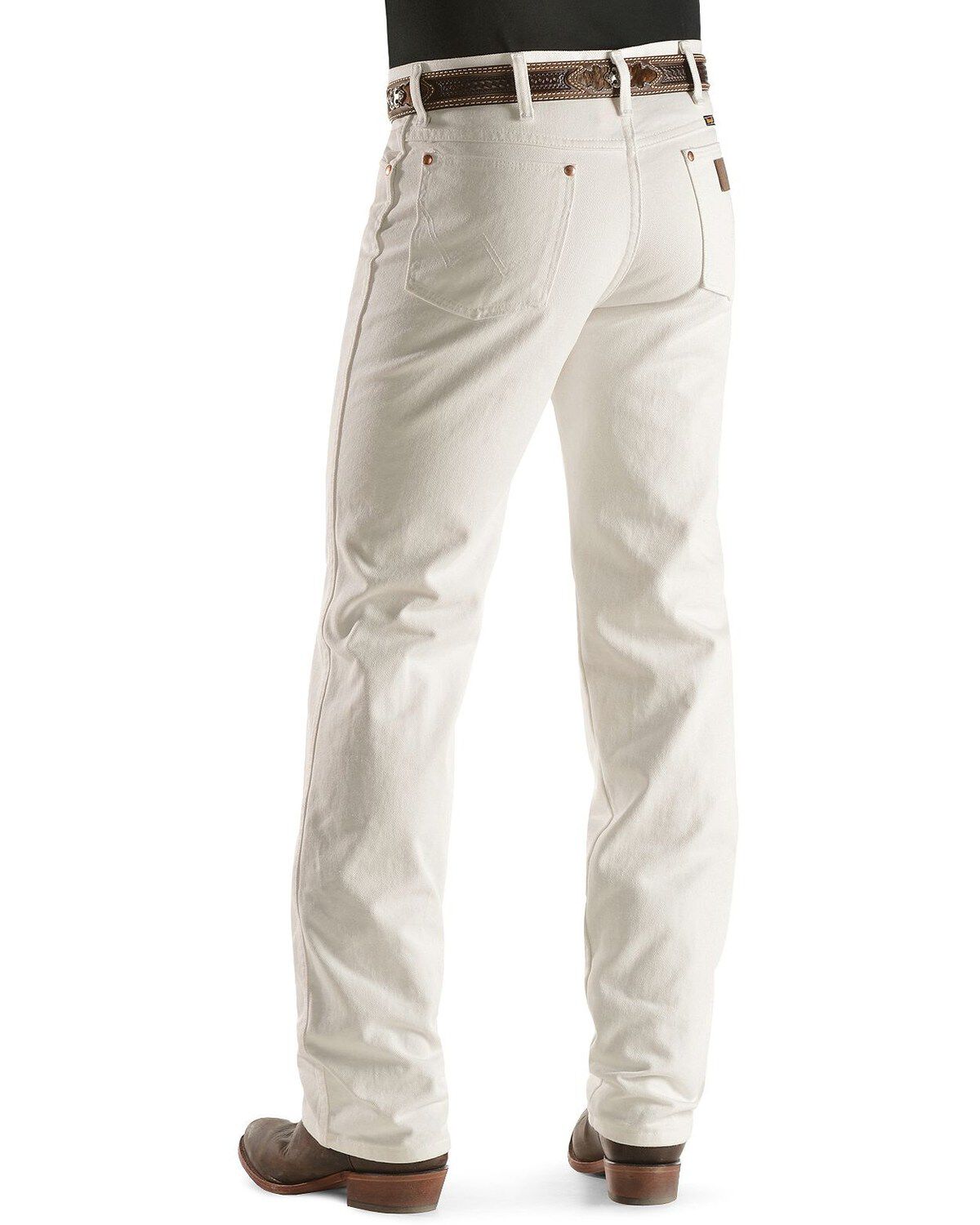 Men's Wrangler 936 High Rise Prewashed Cowboy Cut Slim Straight Jeans