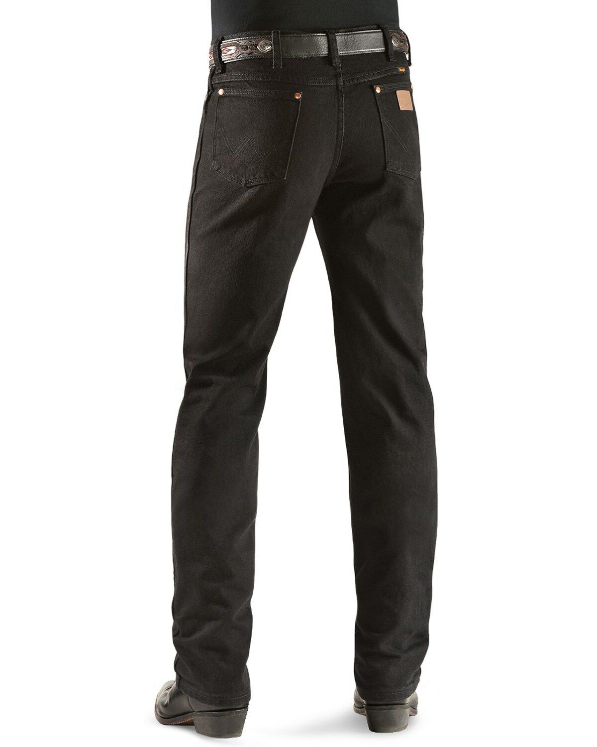 Men's Wrangler 936 High Rise Prewashed Cowboy Cut Slim Straight Jeans