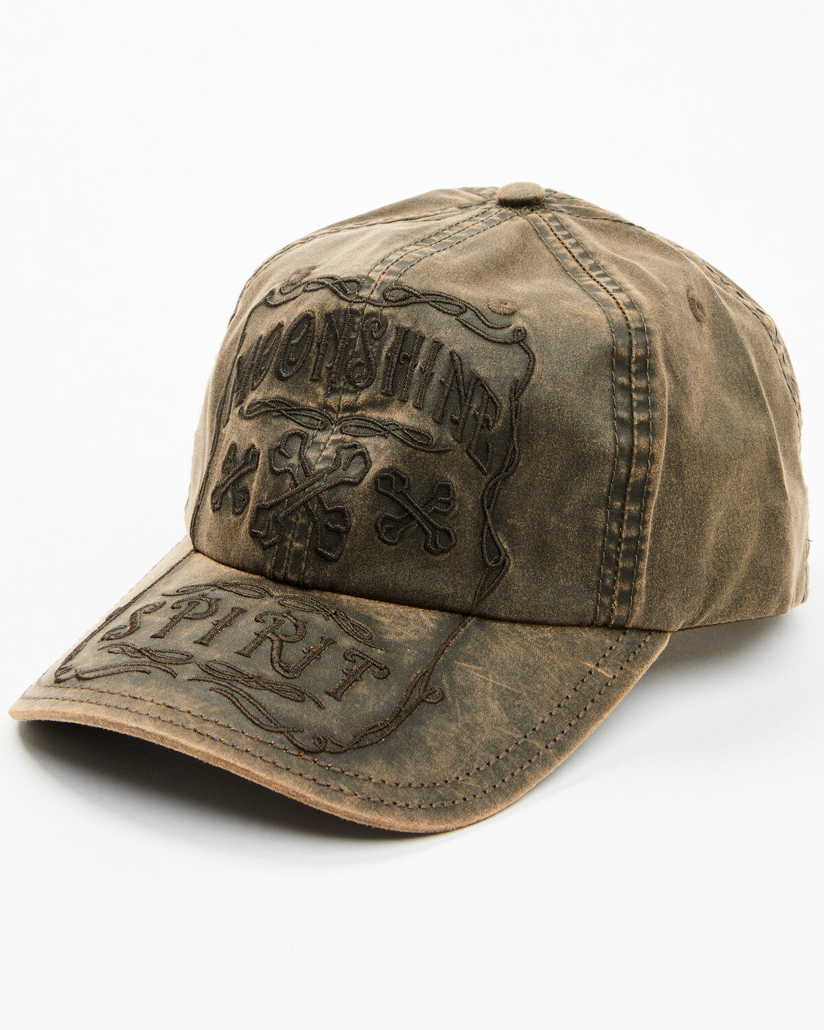 Men's Moonshine Spirit Waylon Oil Cloth Baseball Cap