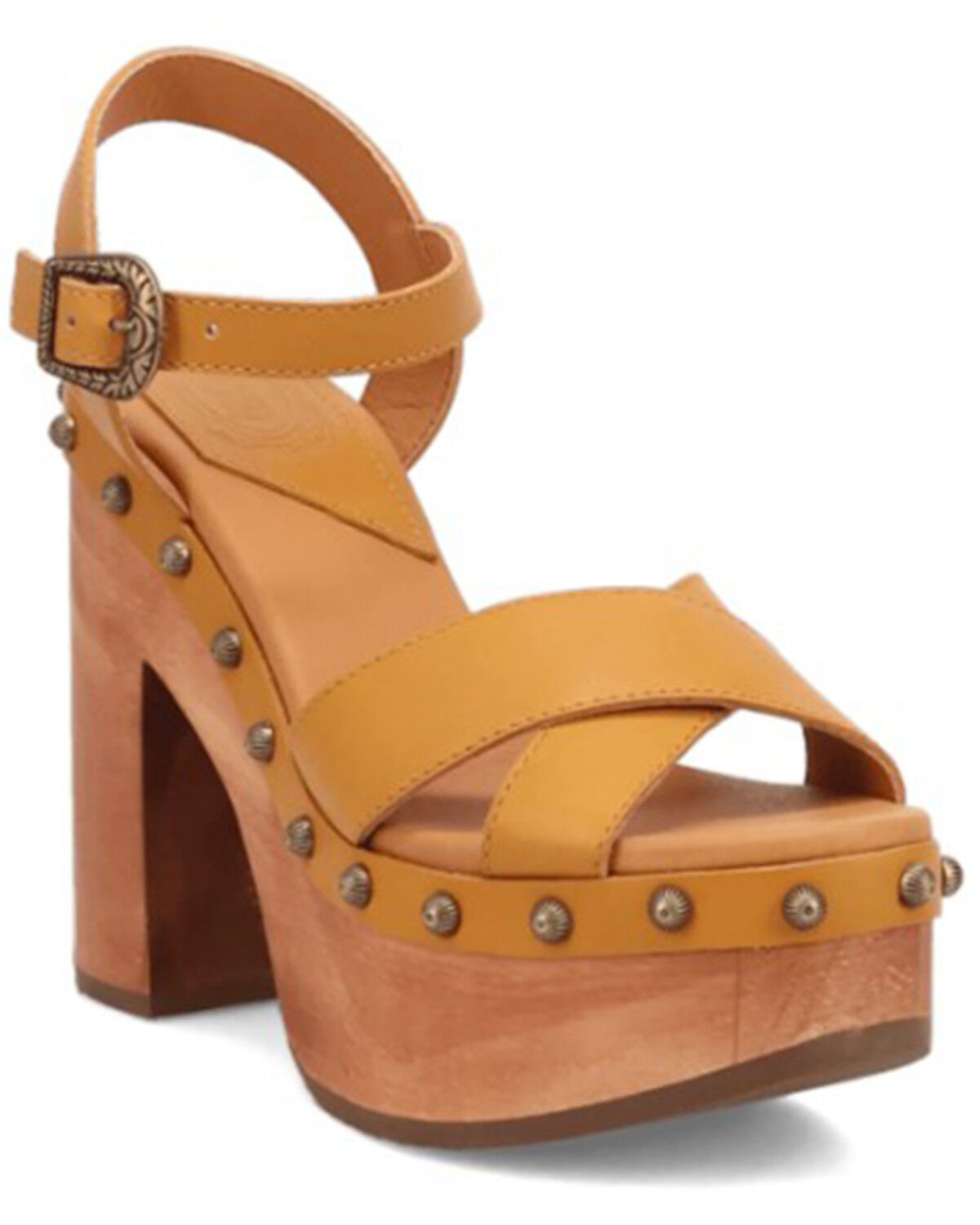 Women's DIngo Lotus Wooden Sandals