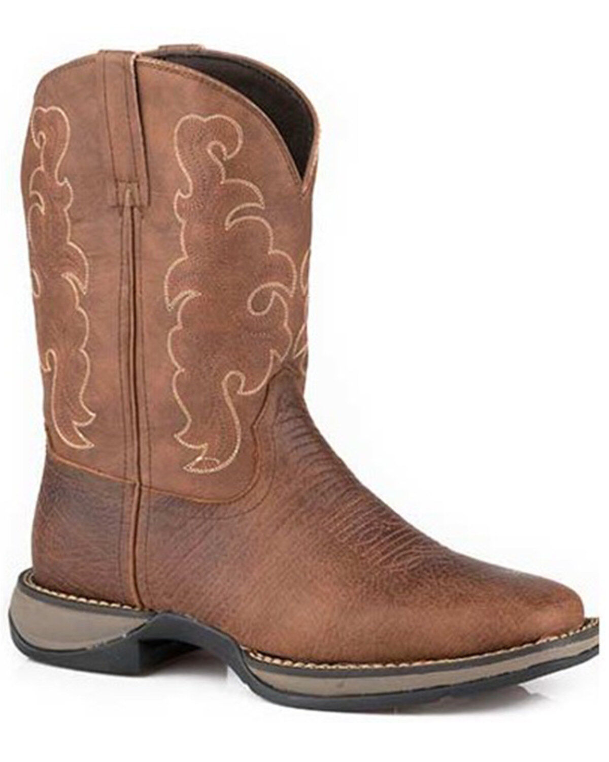 Men's Roper Wilder II Vintage Performance Leather Western Boot - Squar