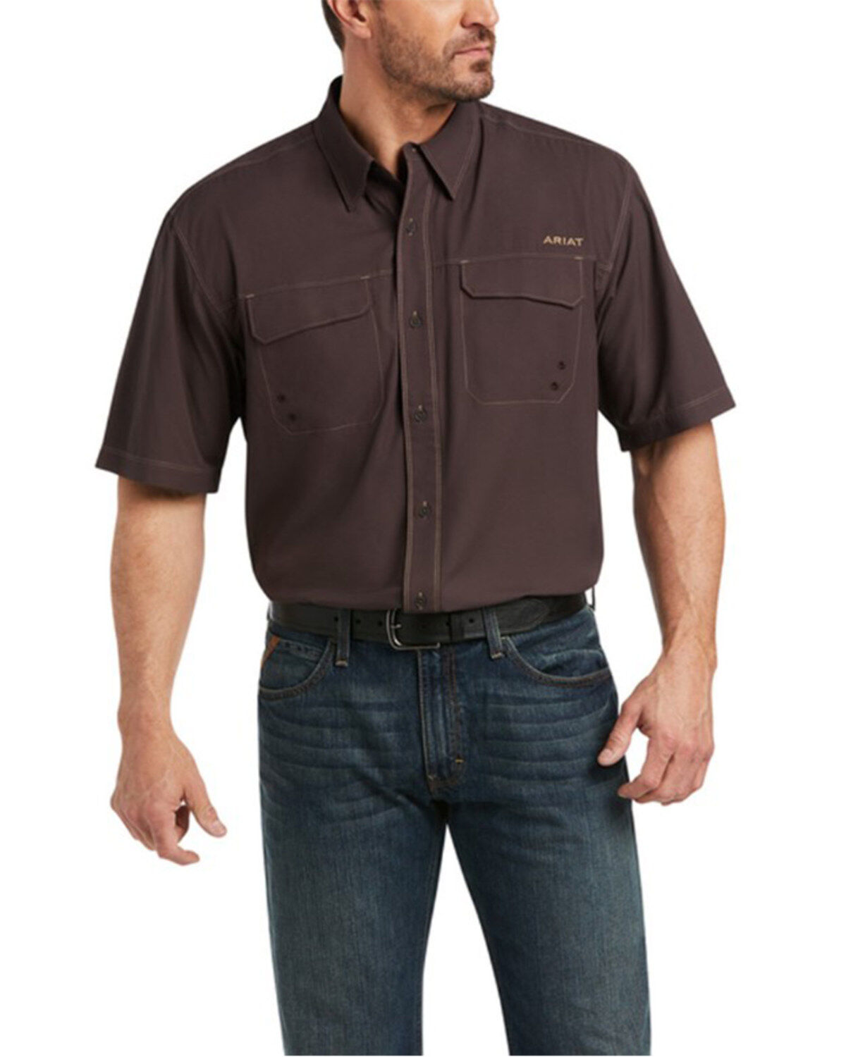 Men's Ariat VentTEK Outbound Short Sleeve Button-Down Shirt