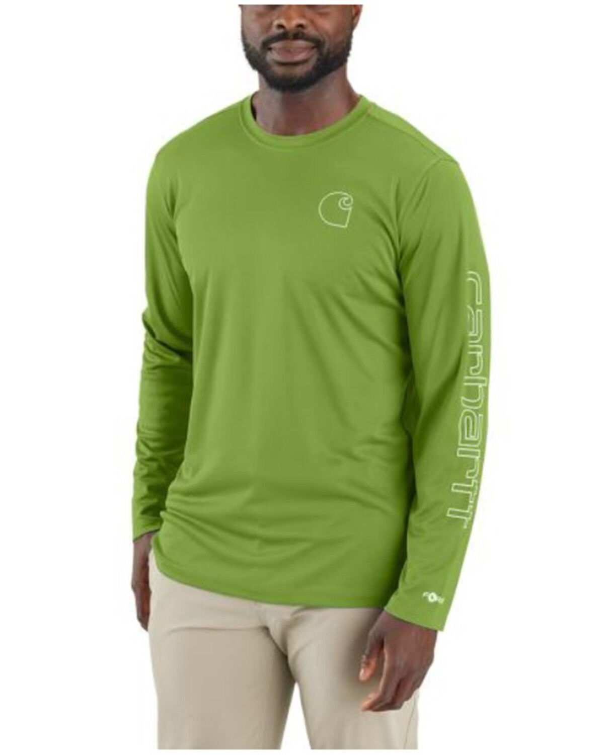 Men's Carhartt Force Sun Defender Lightweight Long Sleeve Logo Graph