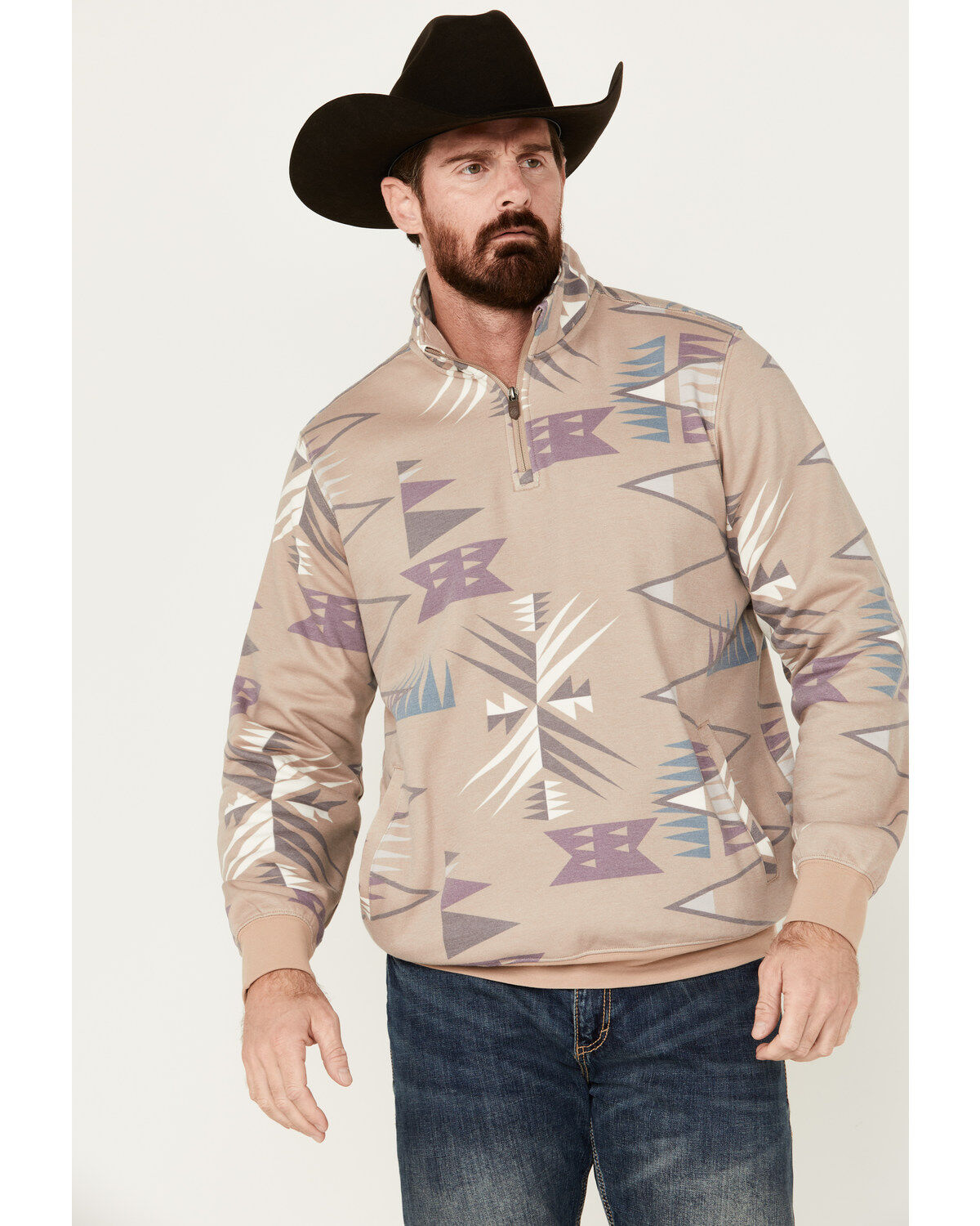 Men's RANK 45 Freessno Zip Pullover