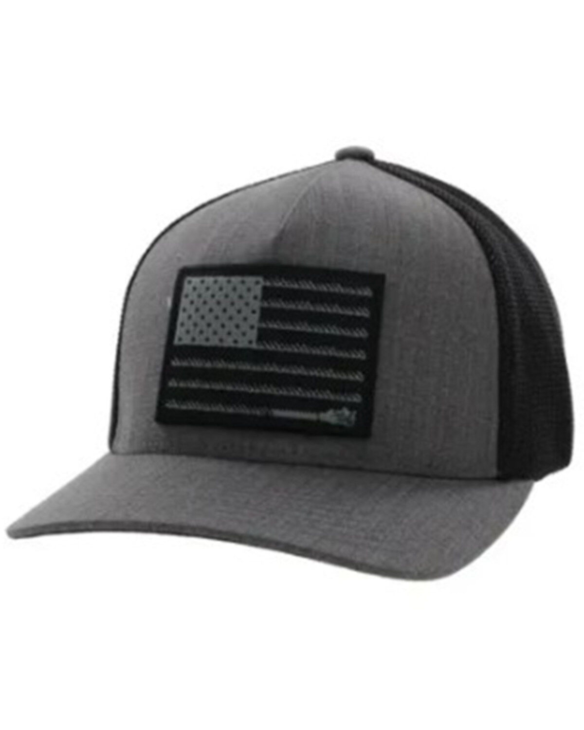 Men's Hooey Liberty Roper Mesh Back Flexfit Trucker Cap