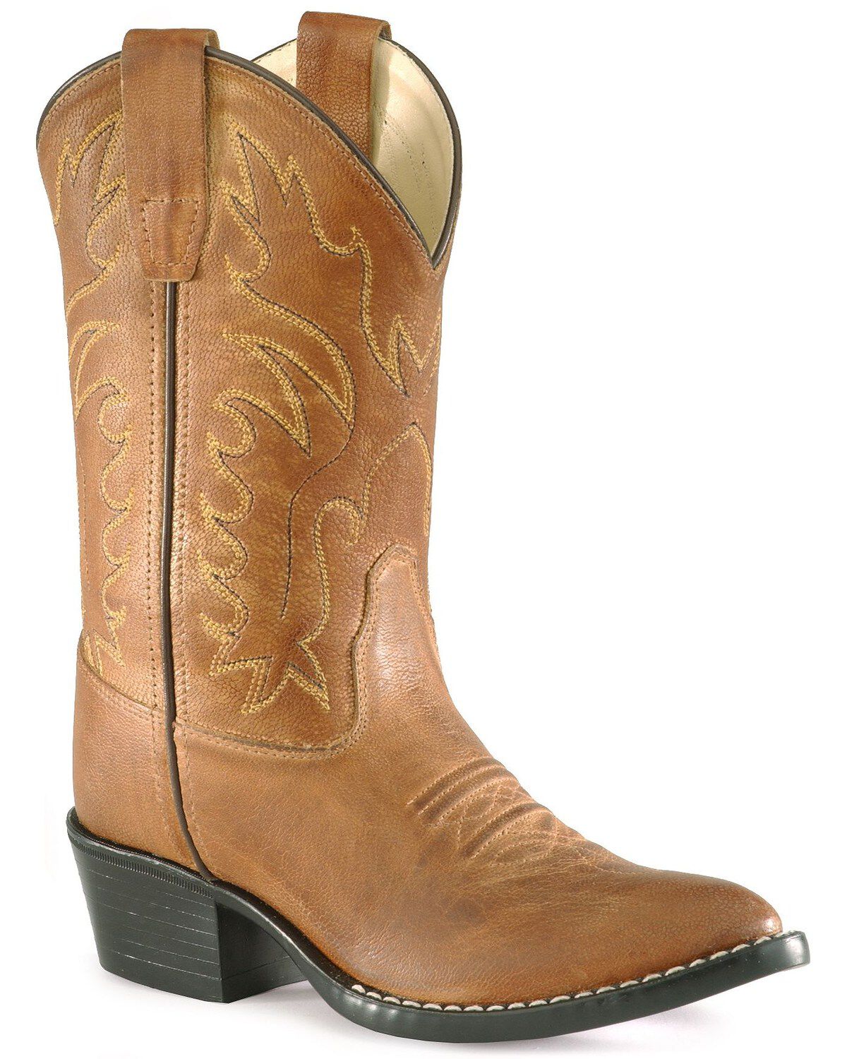 Boys' Old West Western Boots - Round Toe