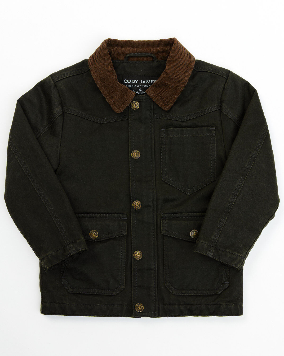 Boys' Cody James Toddler Rancher Faux Oil Skin Field Jacket