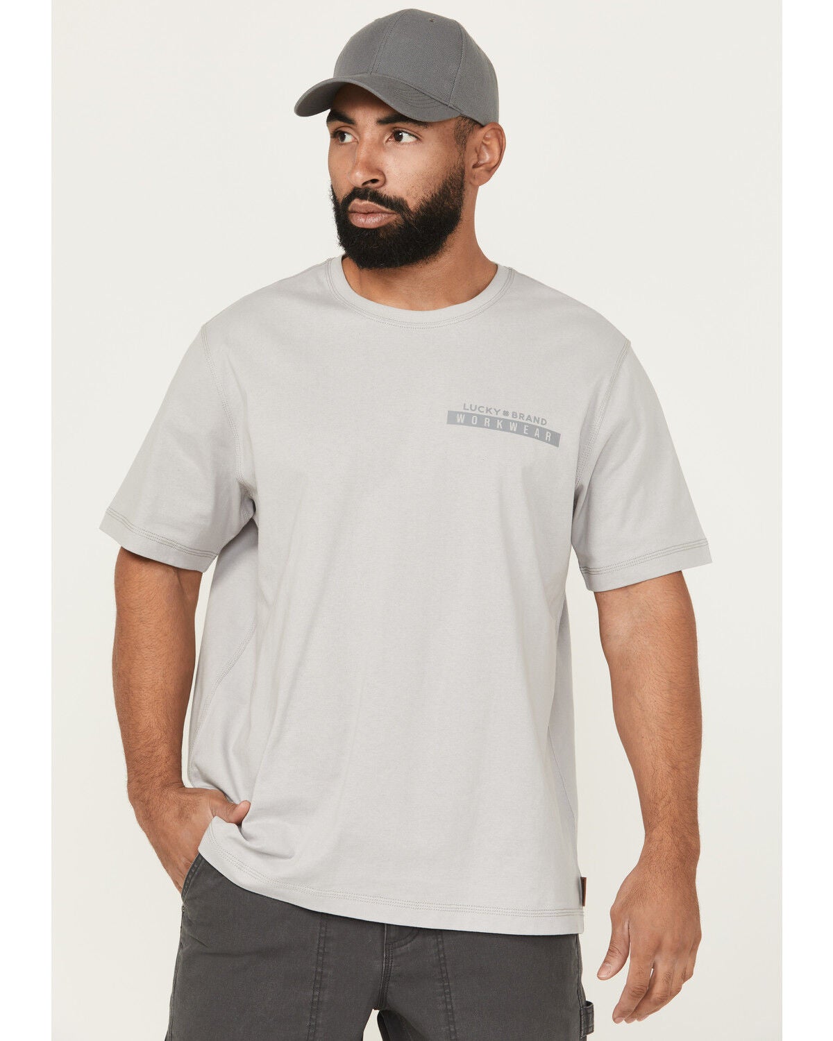 Men's Lucky Brand Workwear Core Logo Short Sleeve T-Shirt