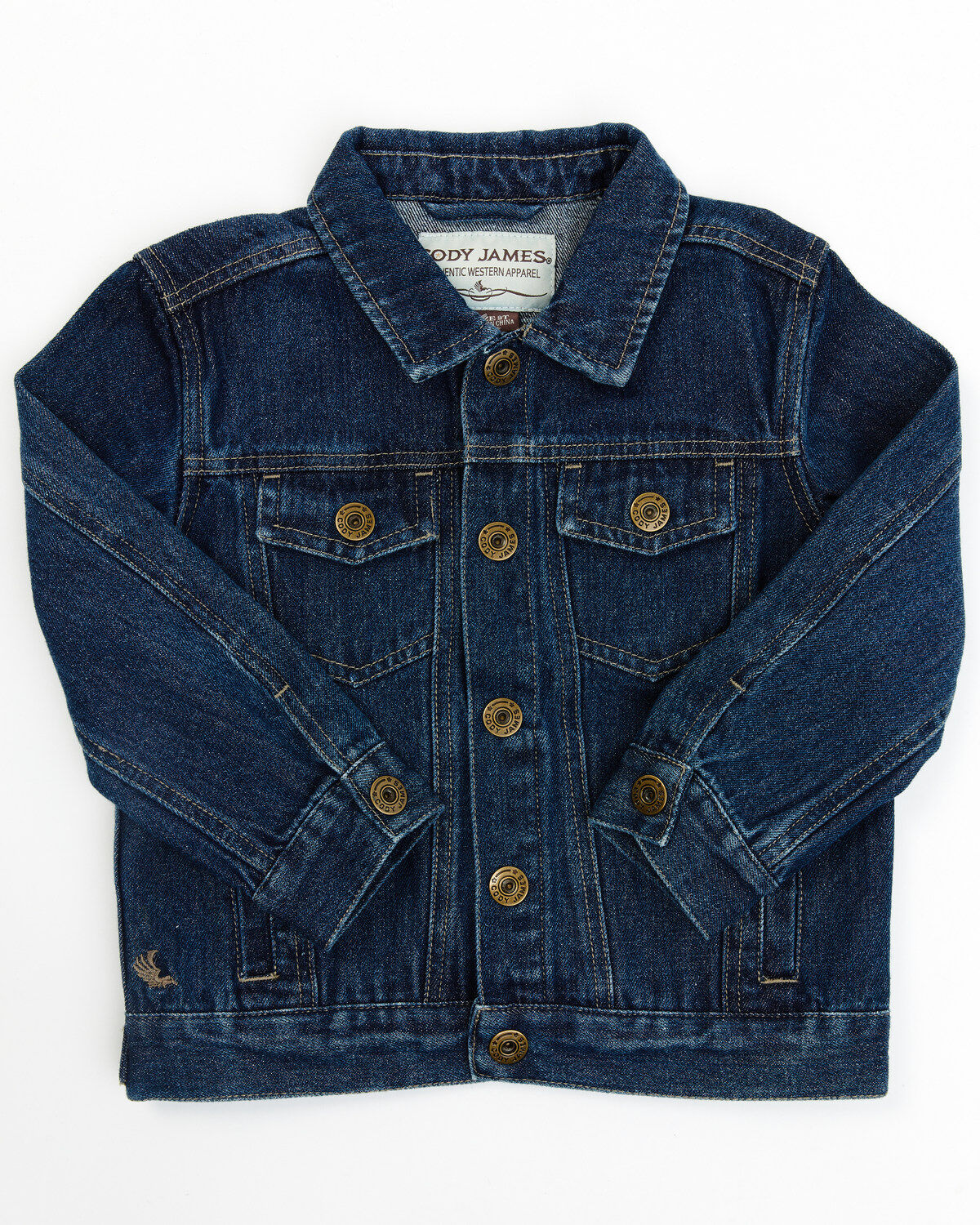 Boys' Cody James Toddler Dark Wash Signature Denim Jacket