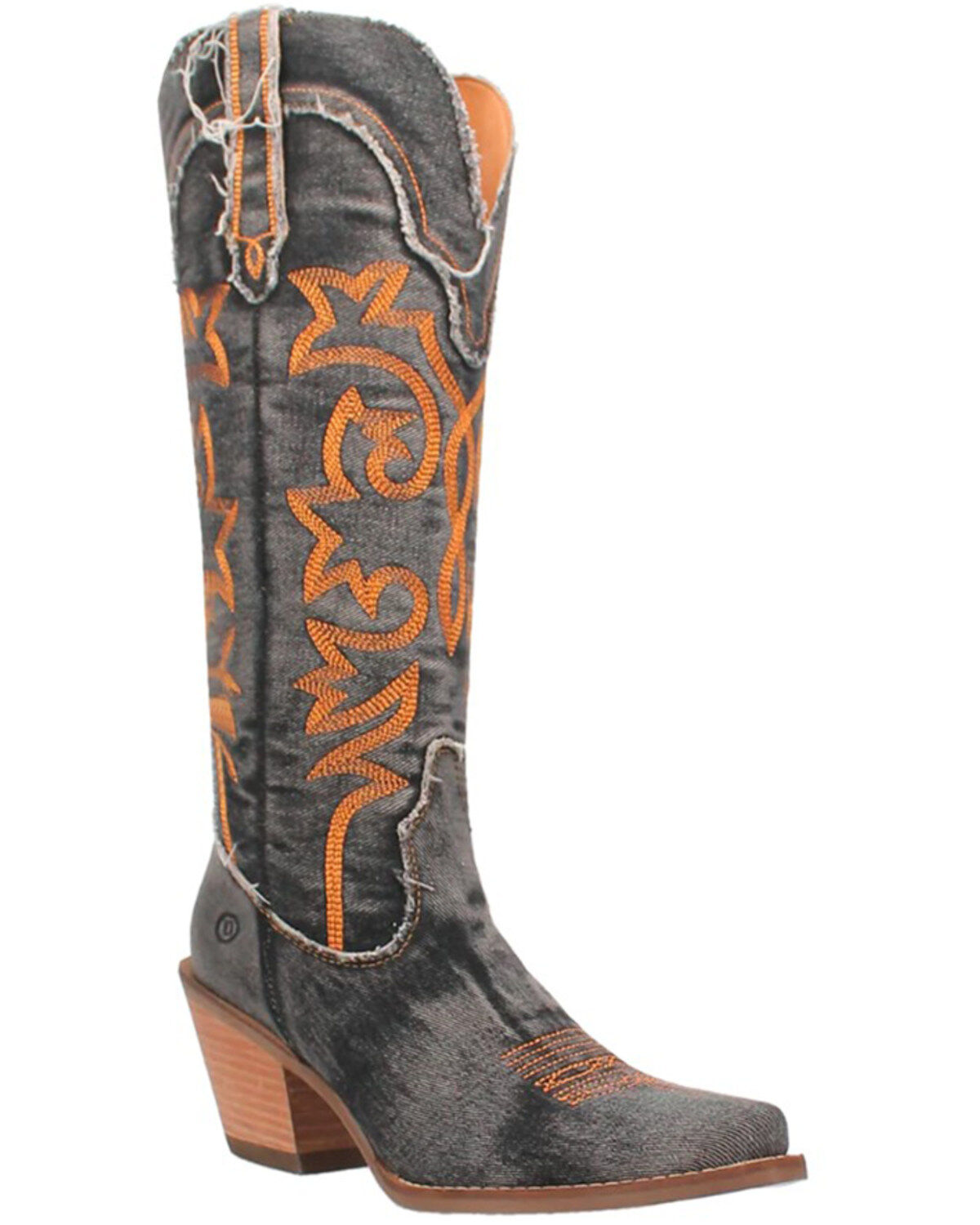 Women's Dingo Texas Tornado Tall Western Boots - Round Toe