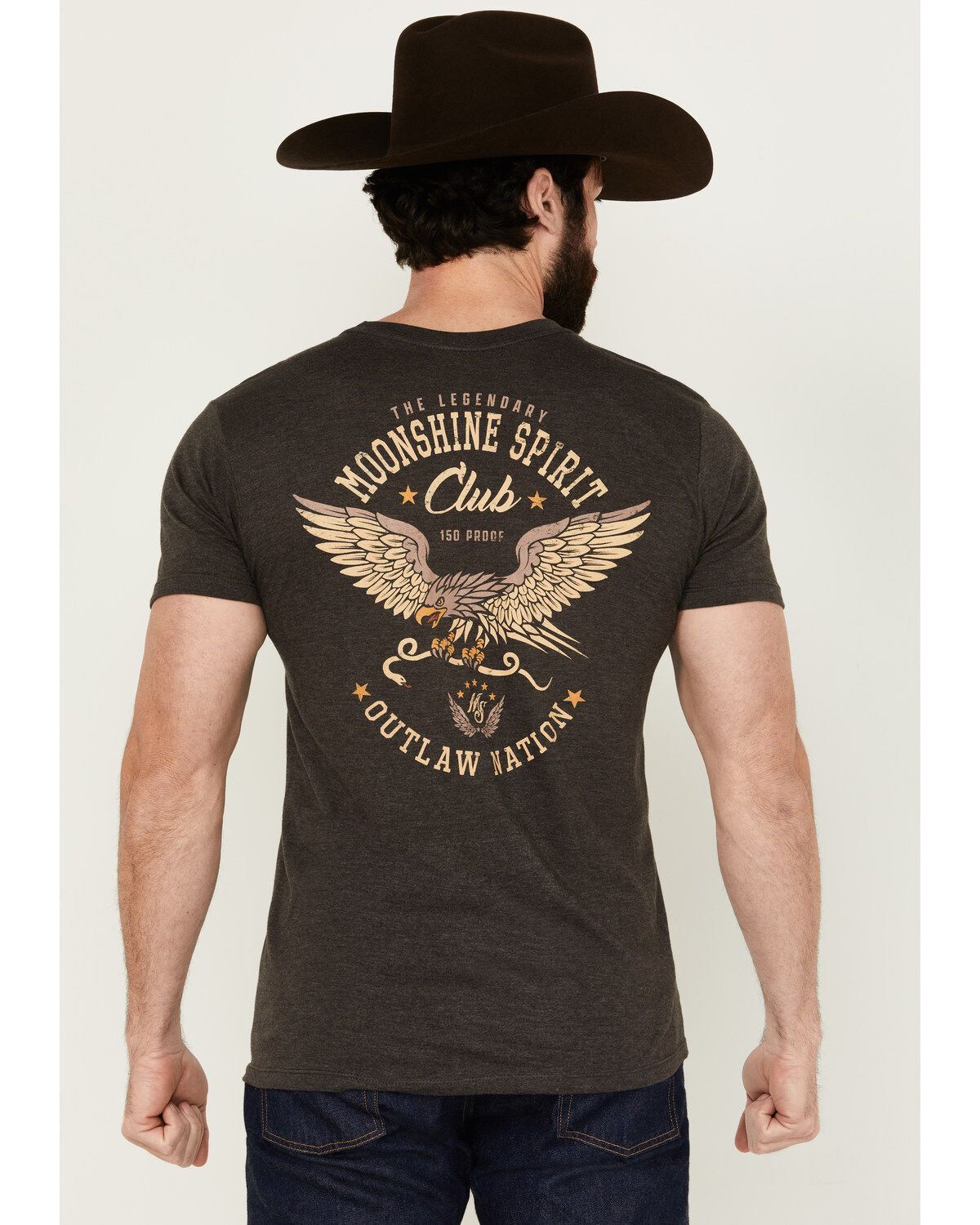 Men's Moonshine Spirit Moonshine Club Short Sleeve Graphic T-Shirt