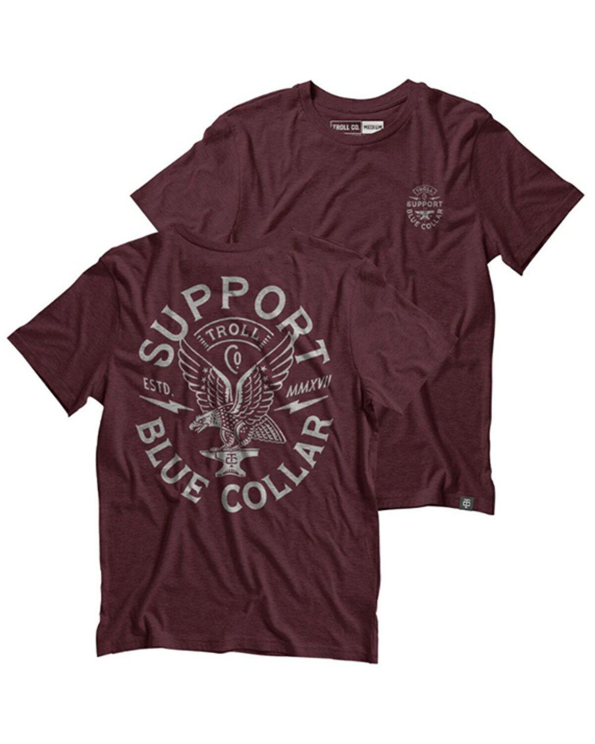 Men's Troll Co Winged Support Short Sleeve Graphic T-Shirt