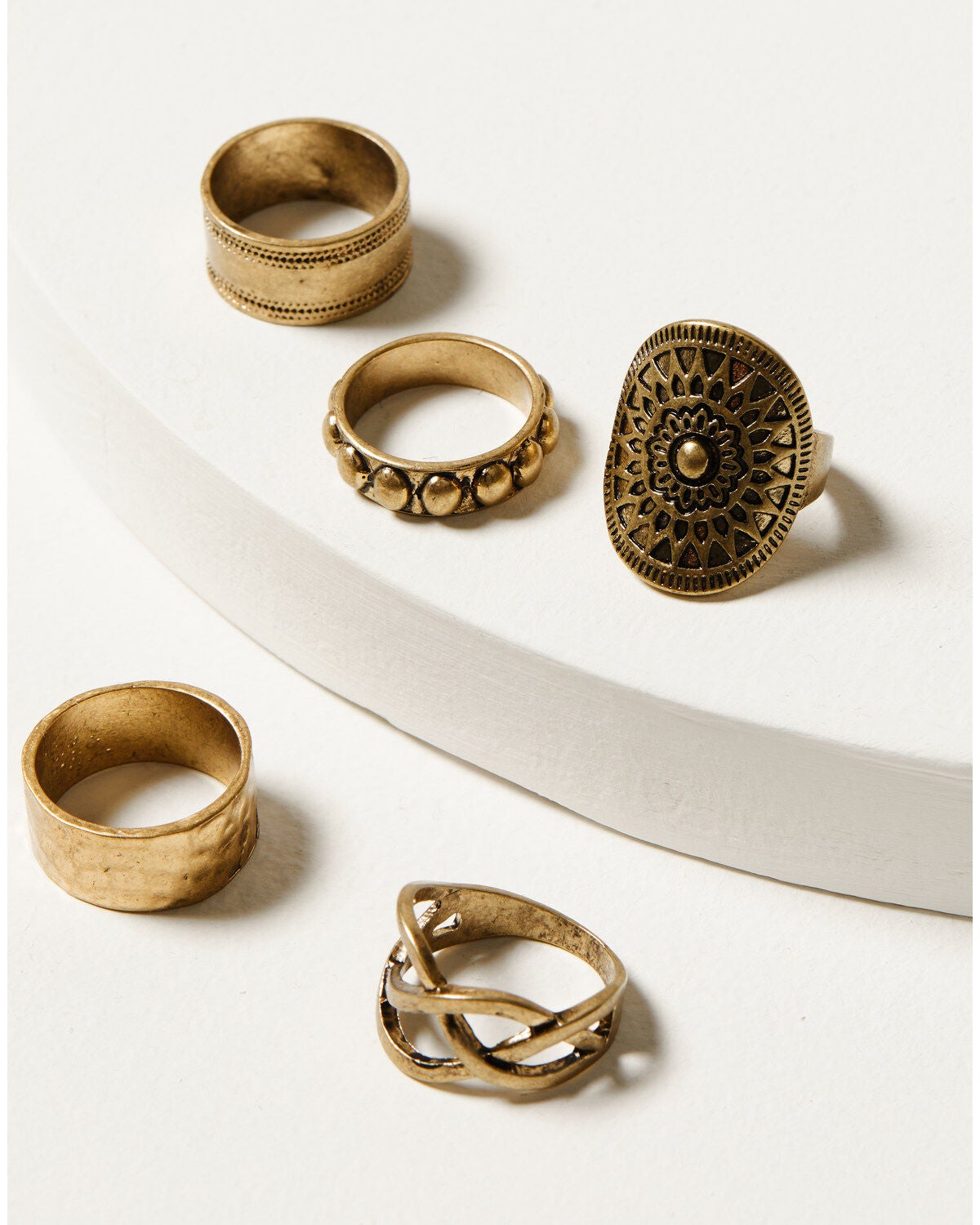 Women's Lane Shyanne Rosa Southwestern Circle Ring Set - 5 Piece