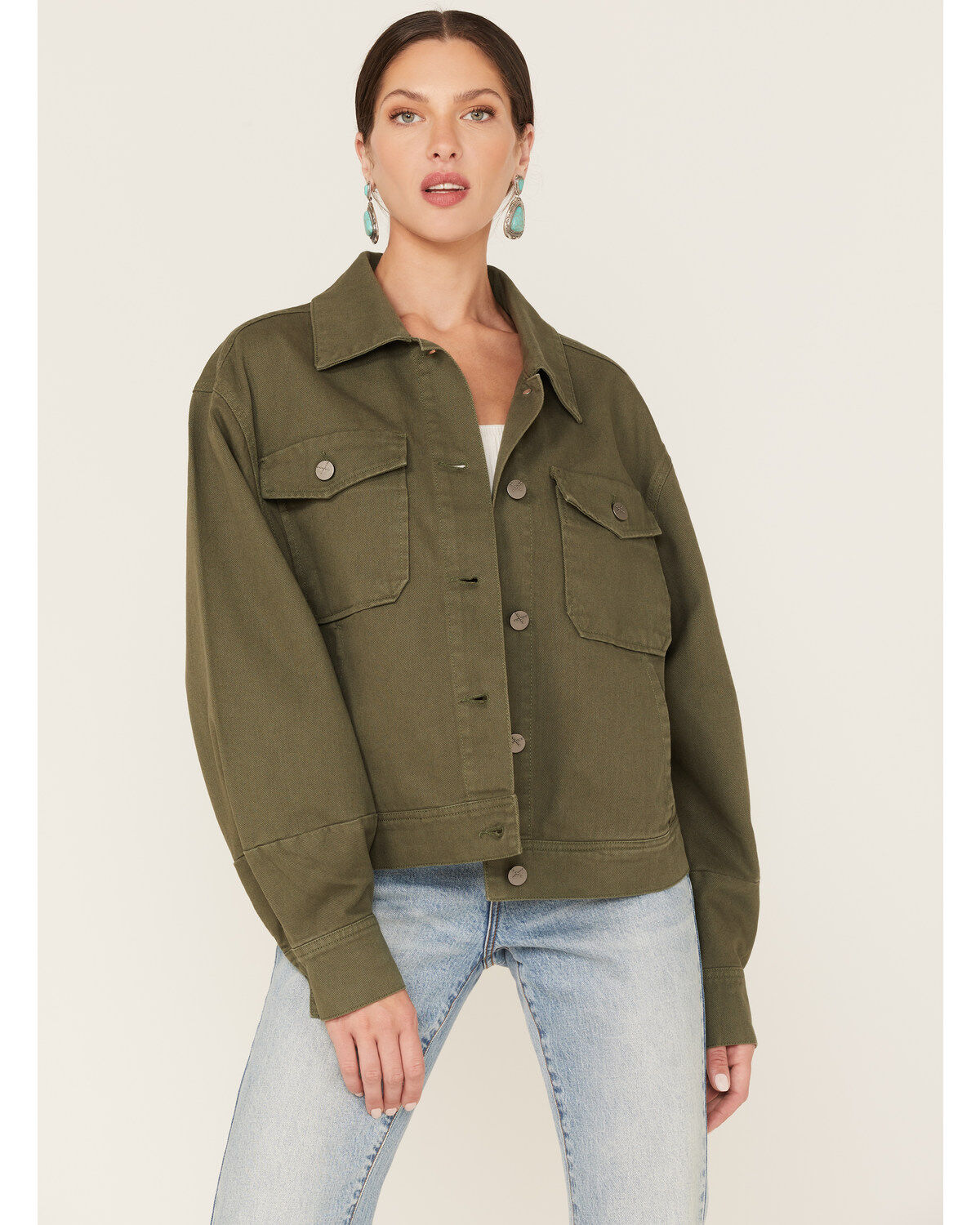 Women's Unpublished Denim Anita Oversized Jacket