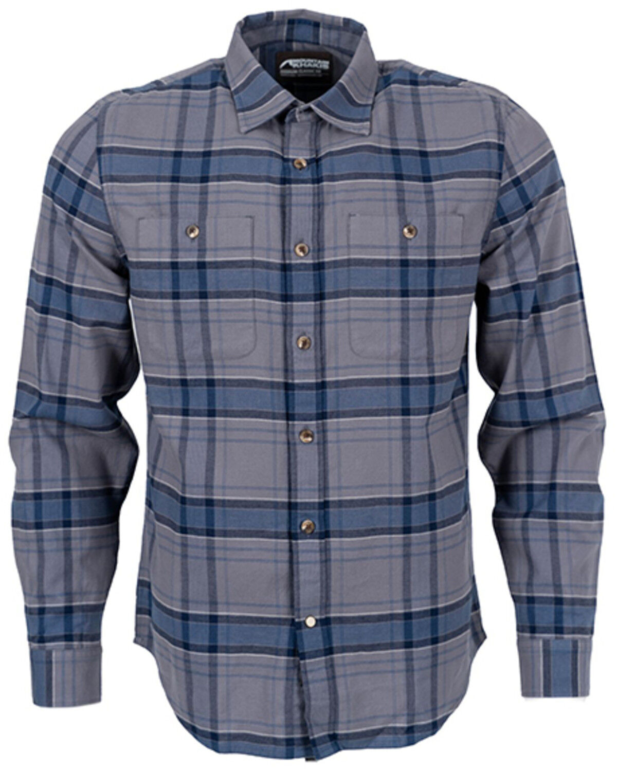 Men's Mountain Khakis Nebo Plaid Print Long Sleeve Button-Down Western