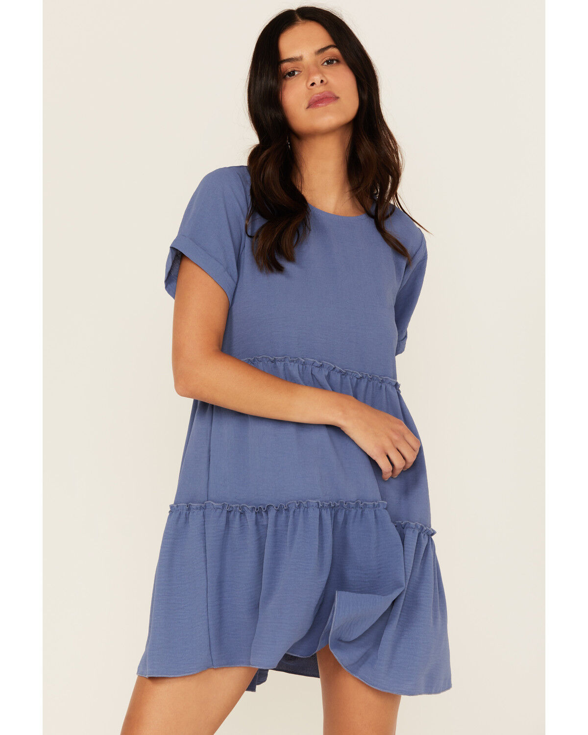 Women's Originality Tiered Mini Dress