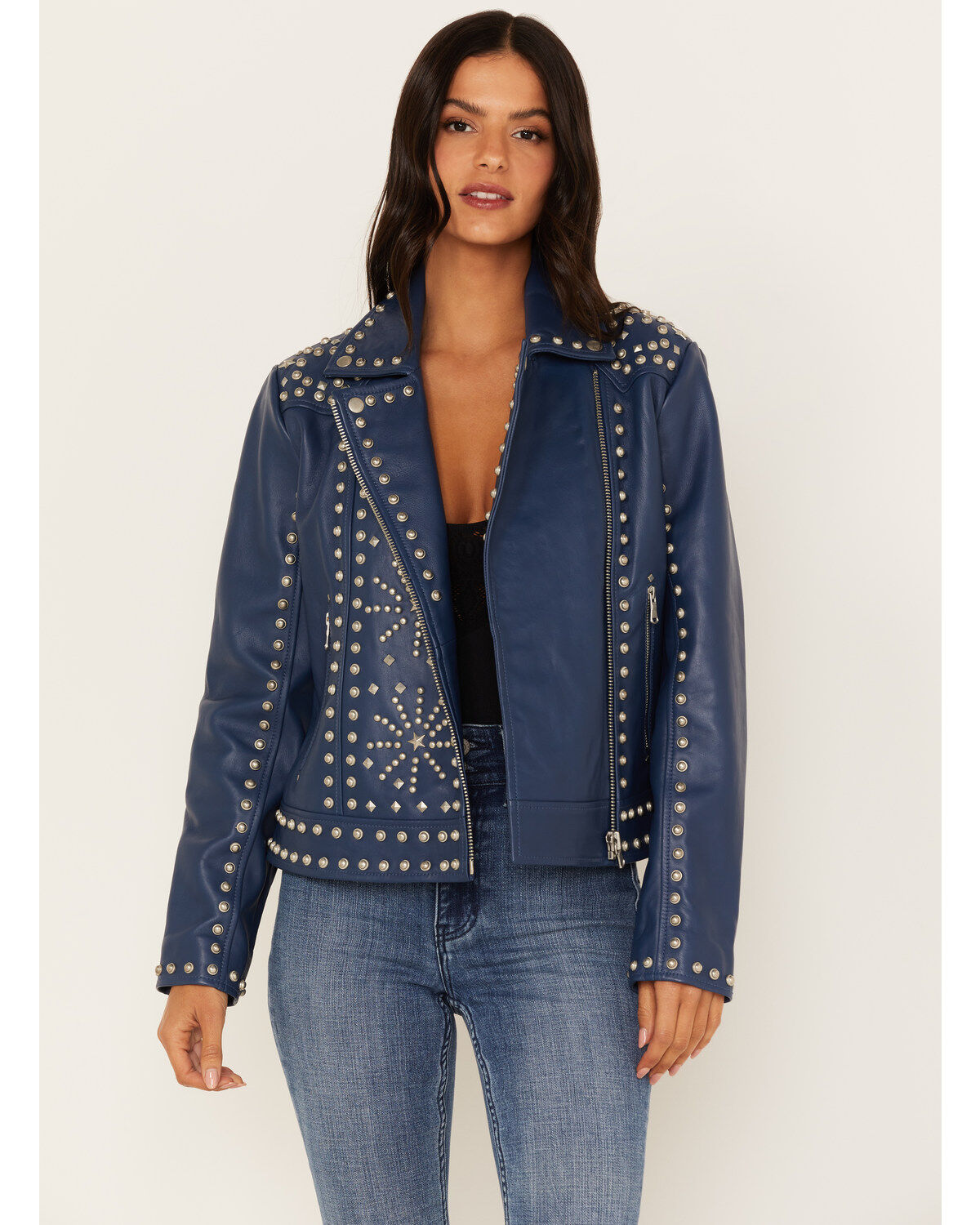 Women's Idyllwind Studded Moto Leather Jacket