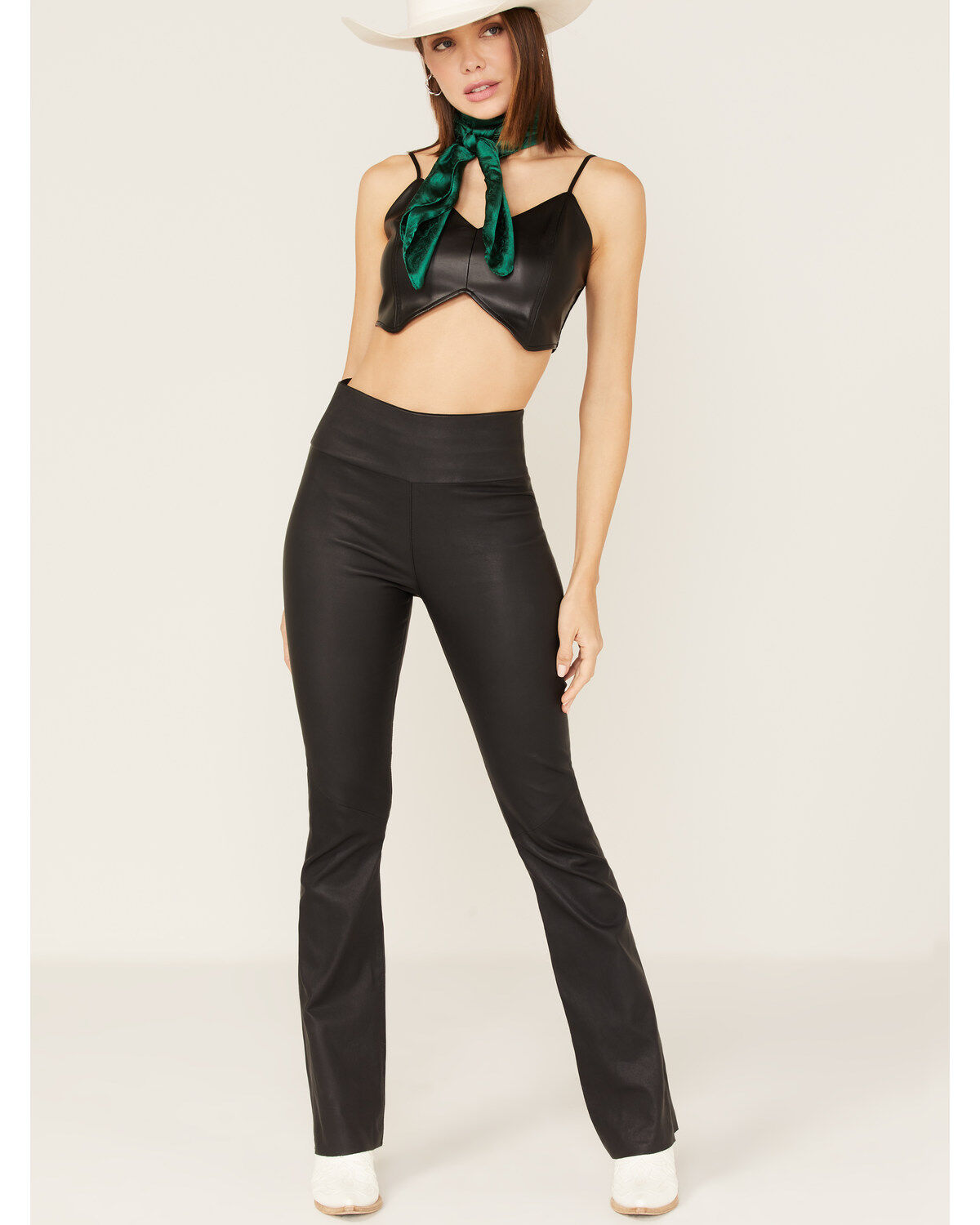 Women's Bandit Double D Ranch Leather Pant