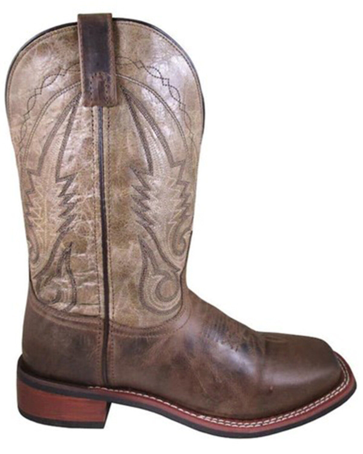 Men's Smoky Mountain Creekland Western Boots - Broad Square Toe